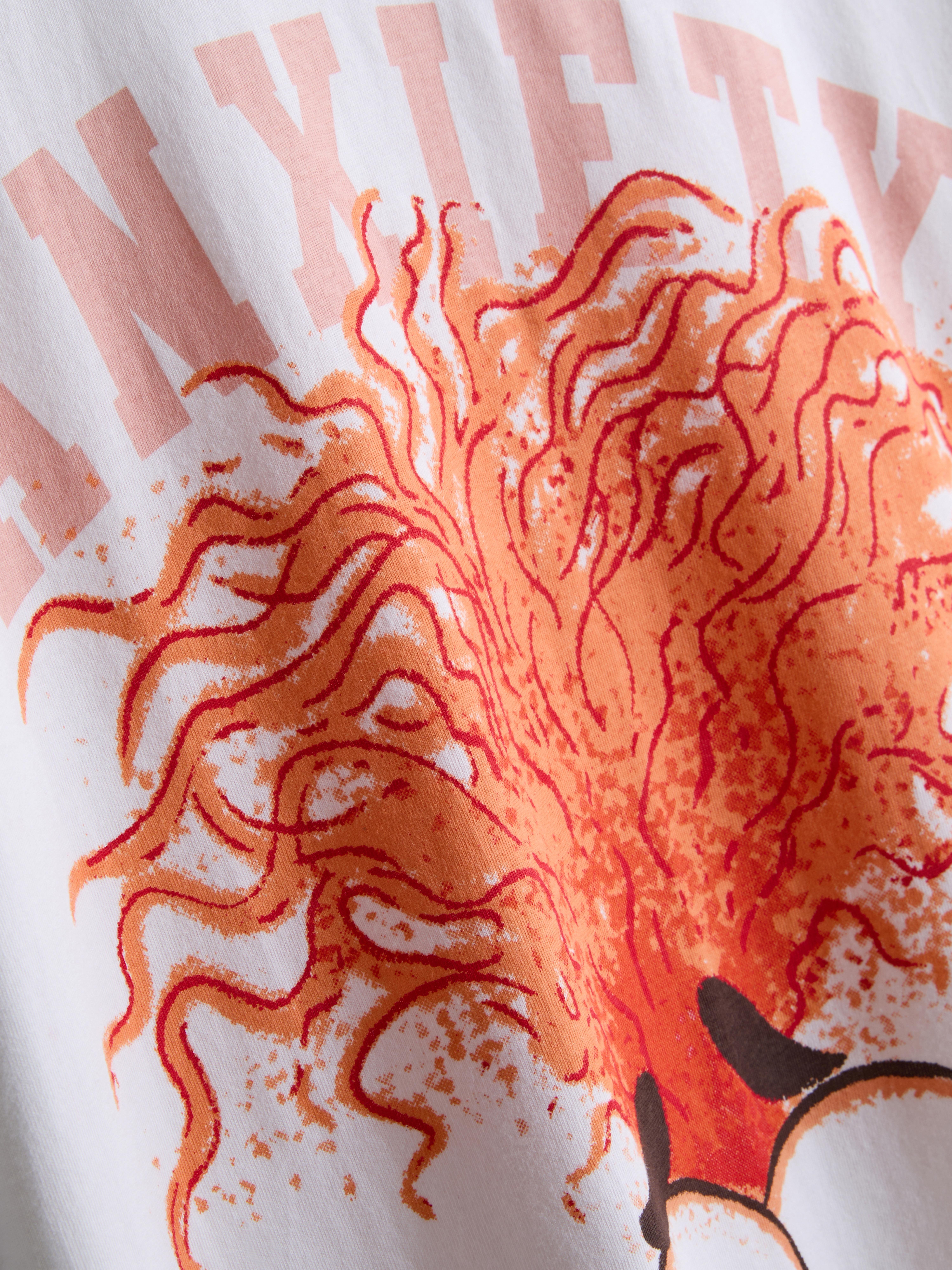 Women's White Disney Pixar’s Inside Out 2 Pajama Top