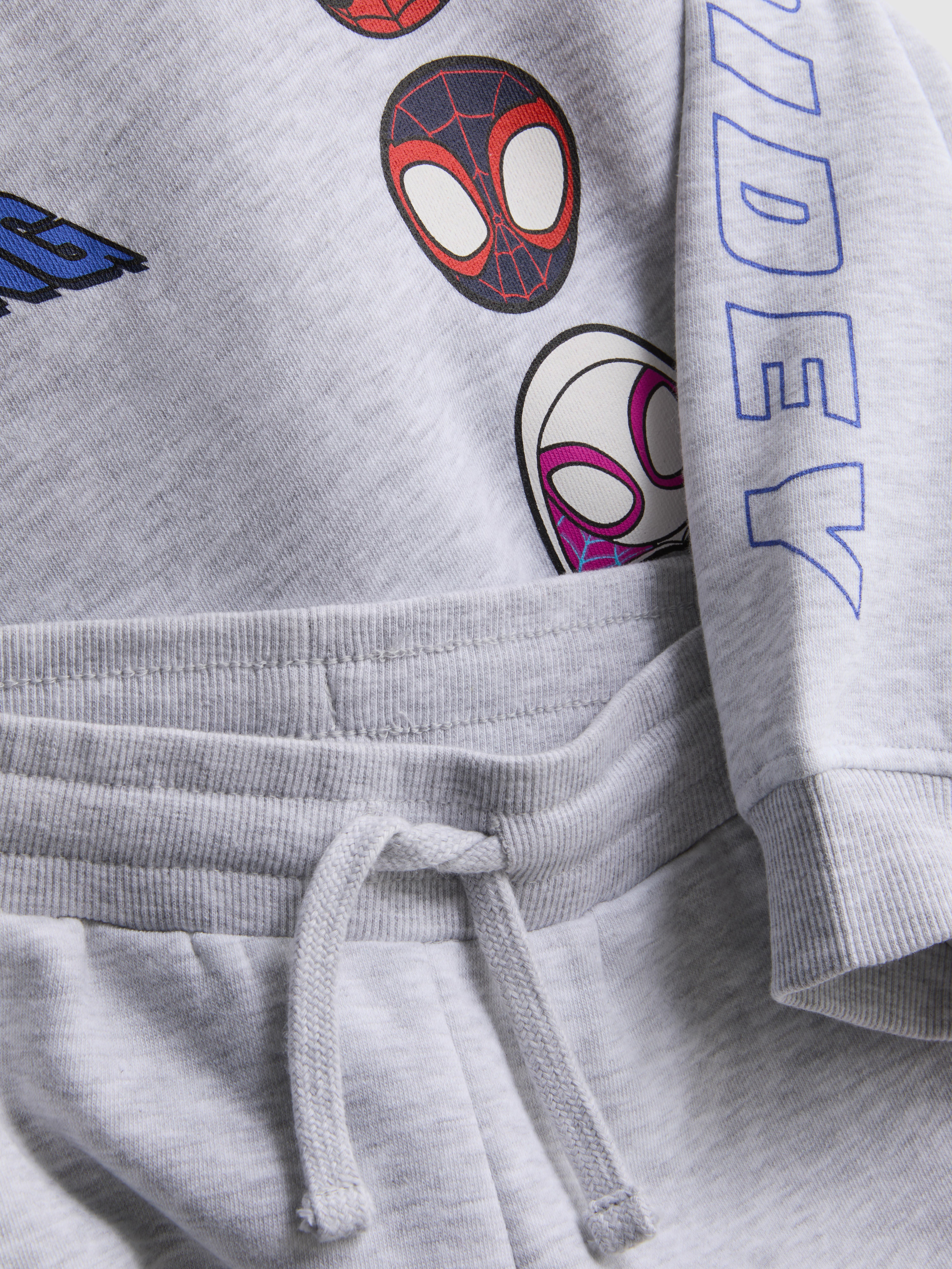 Boys Gray Heather 1.5-8yrs | MARVEL Spidey Sweatshirt and Joggers Set