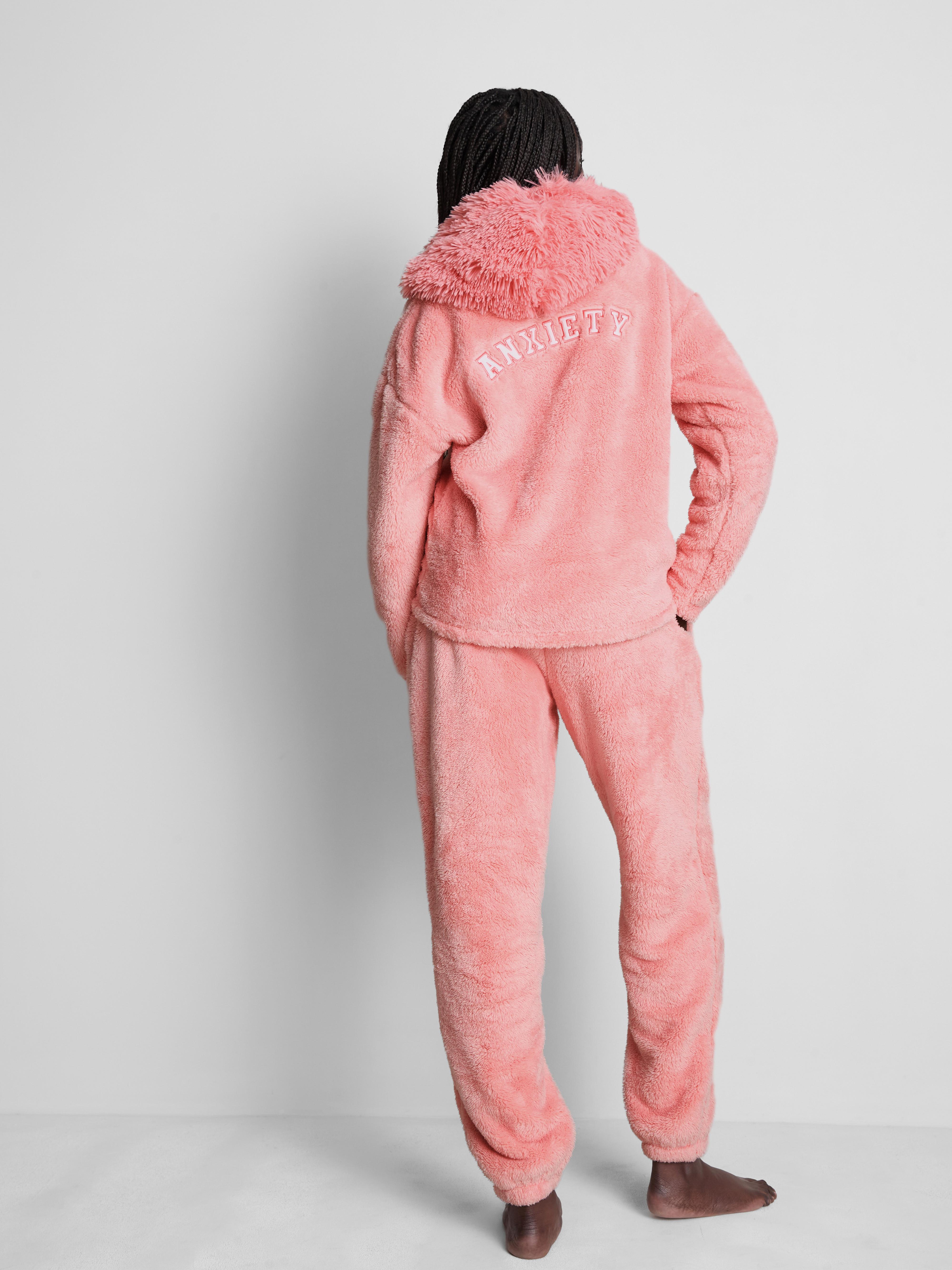 Women's Coral Disney Pixar’s Inside Out 2 Plush Pajamas