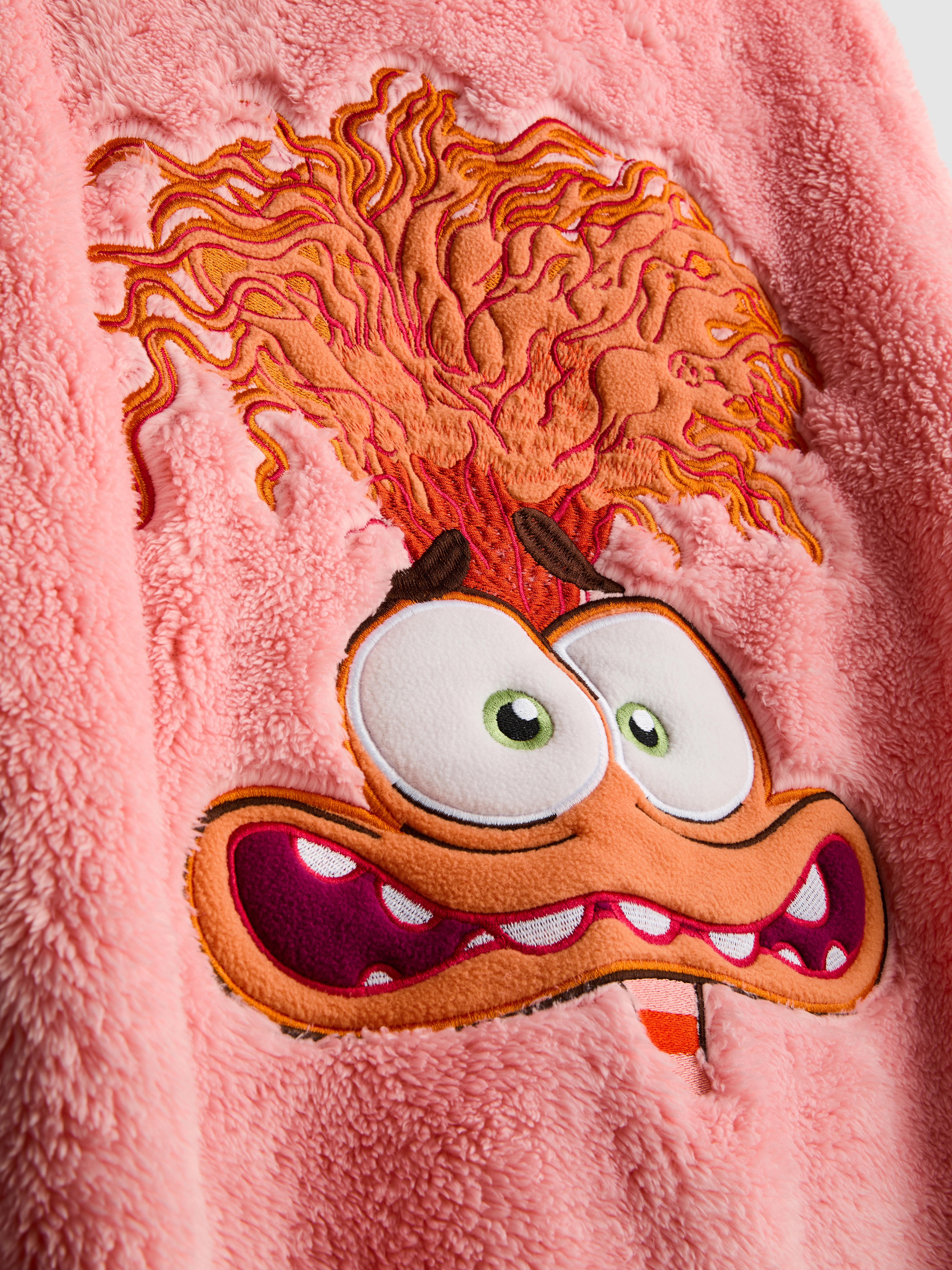 Women's Coral Disney Pixar’s Inside Out 2 Plush Pajamas