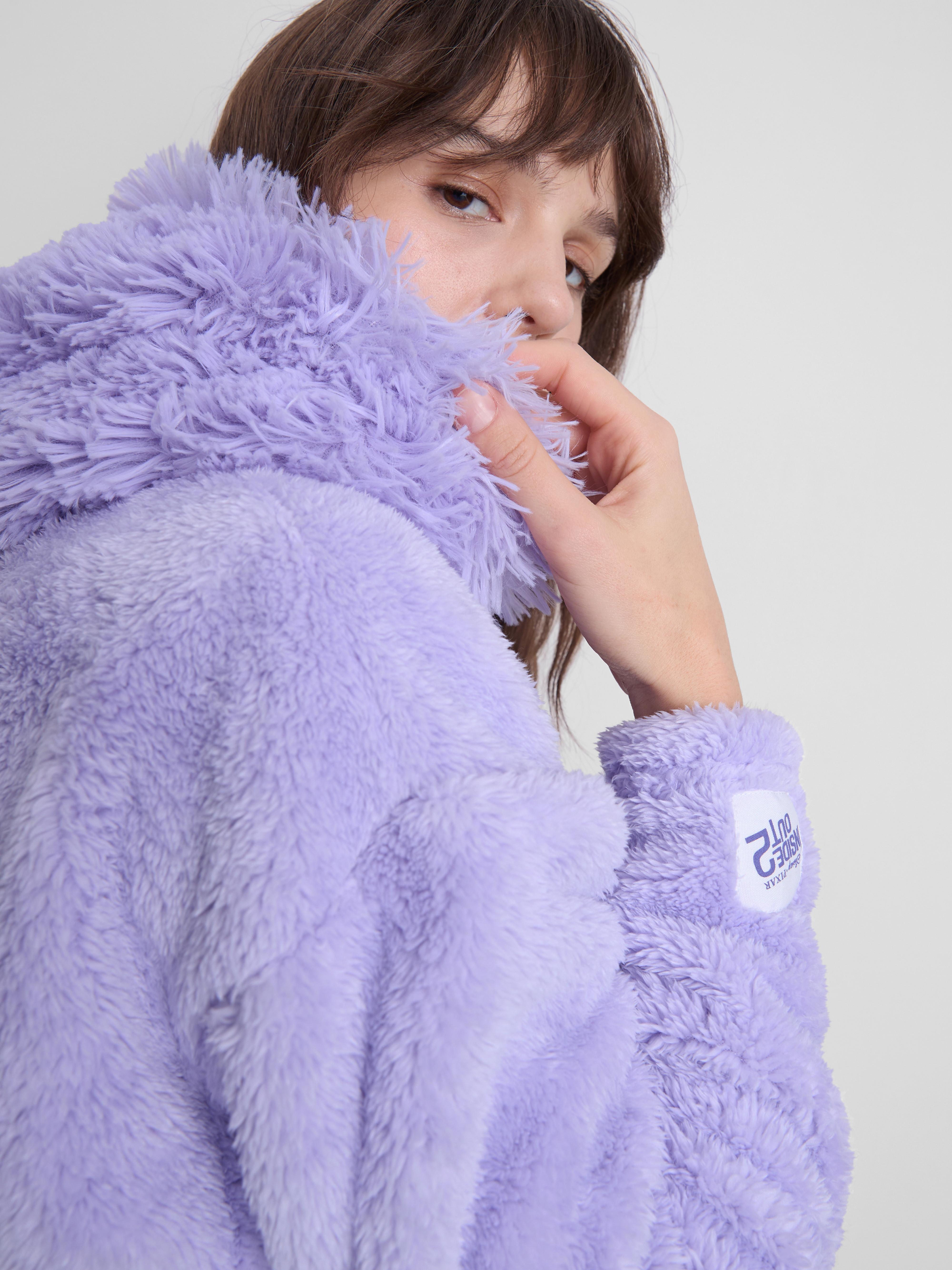 Women's Light Purple Disney Pixar’s Inside Out 2 Plush Pajamas