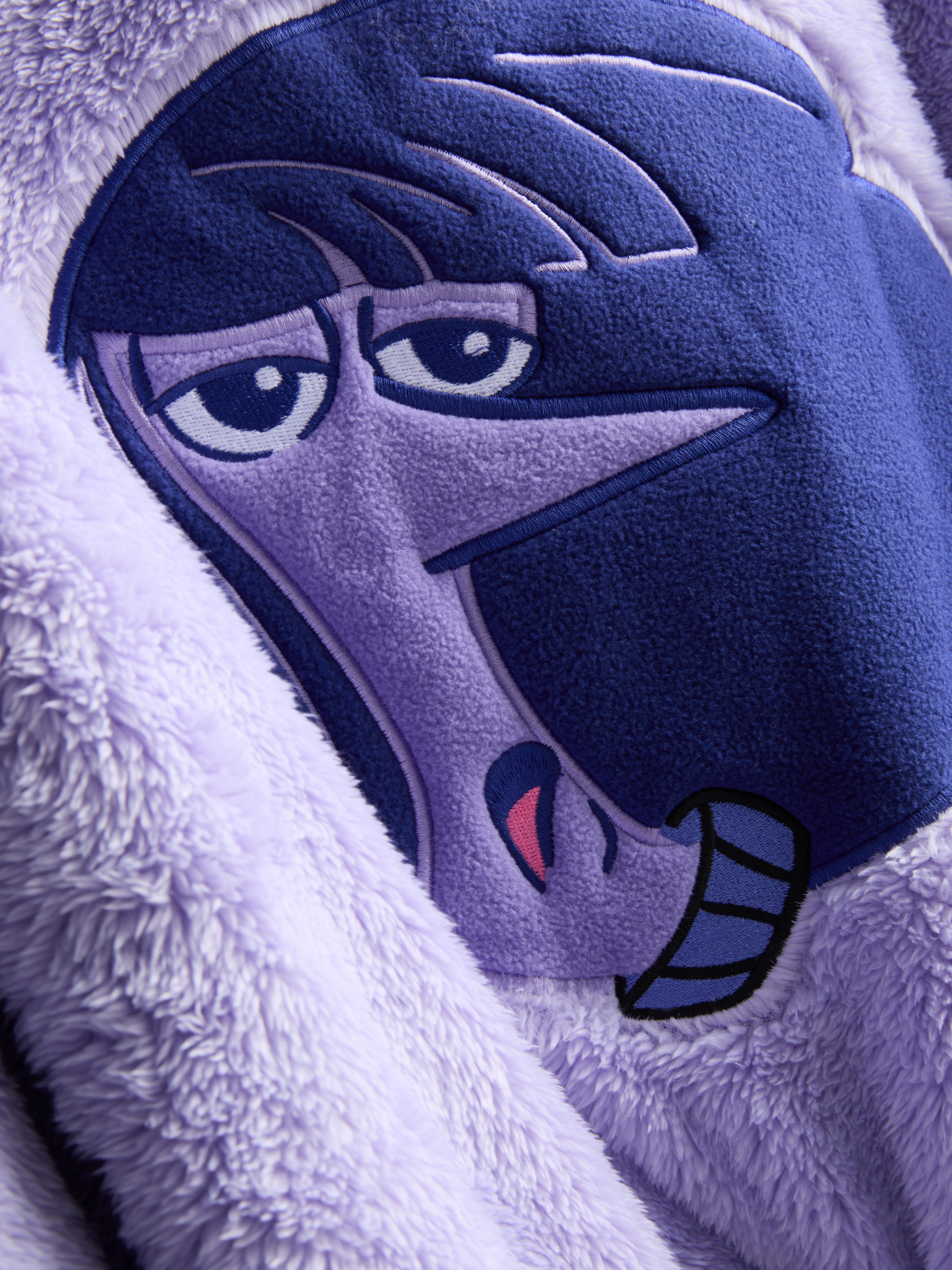 Women's Light Purple Disney Pixar’s Inside Out 2 Plush Pajamas