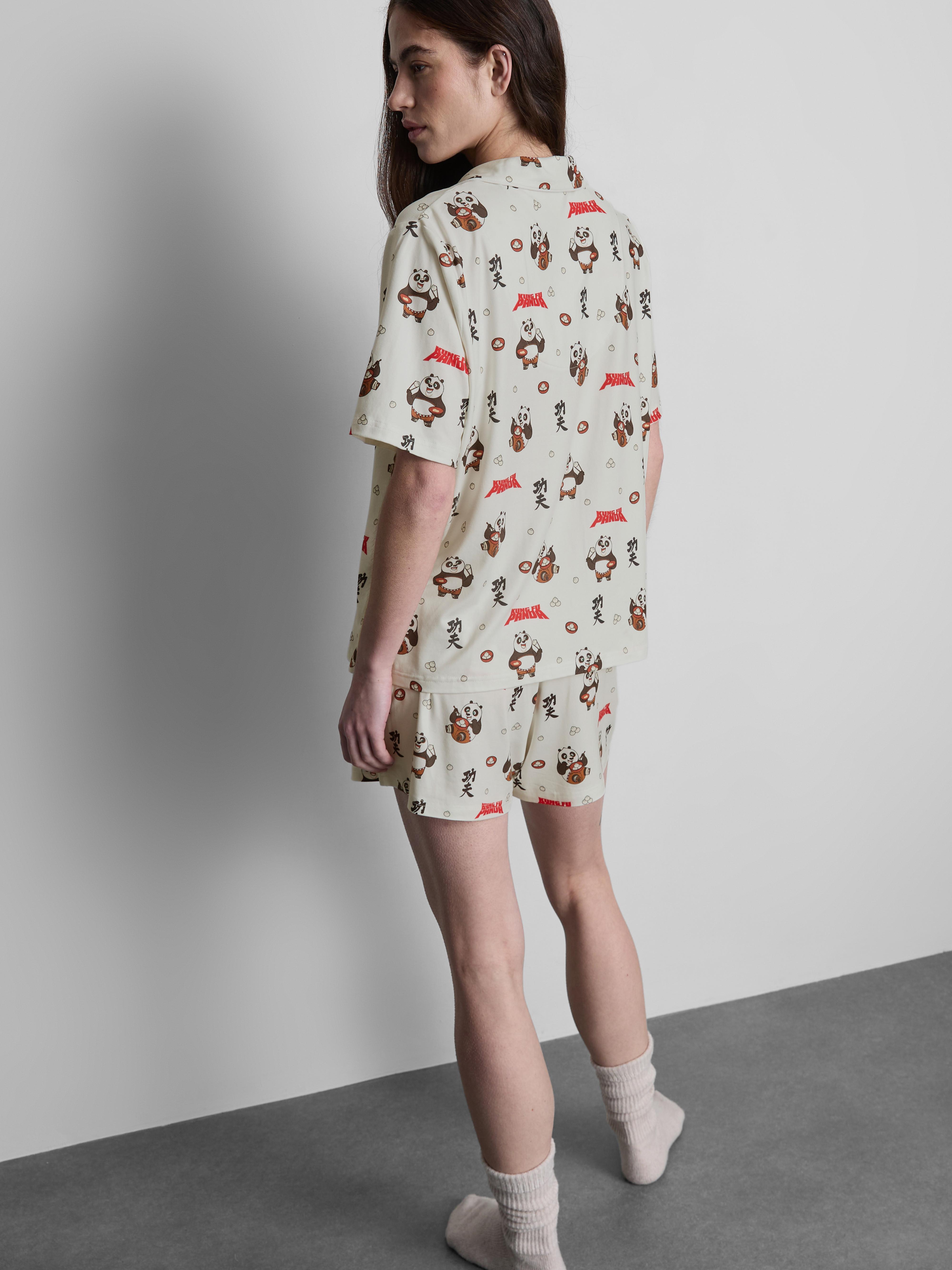 Kung Fu Panda Short Boyfriend Pajamas