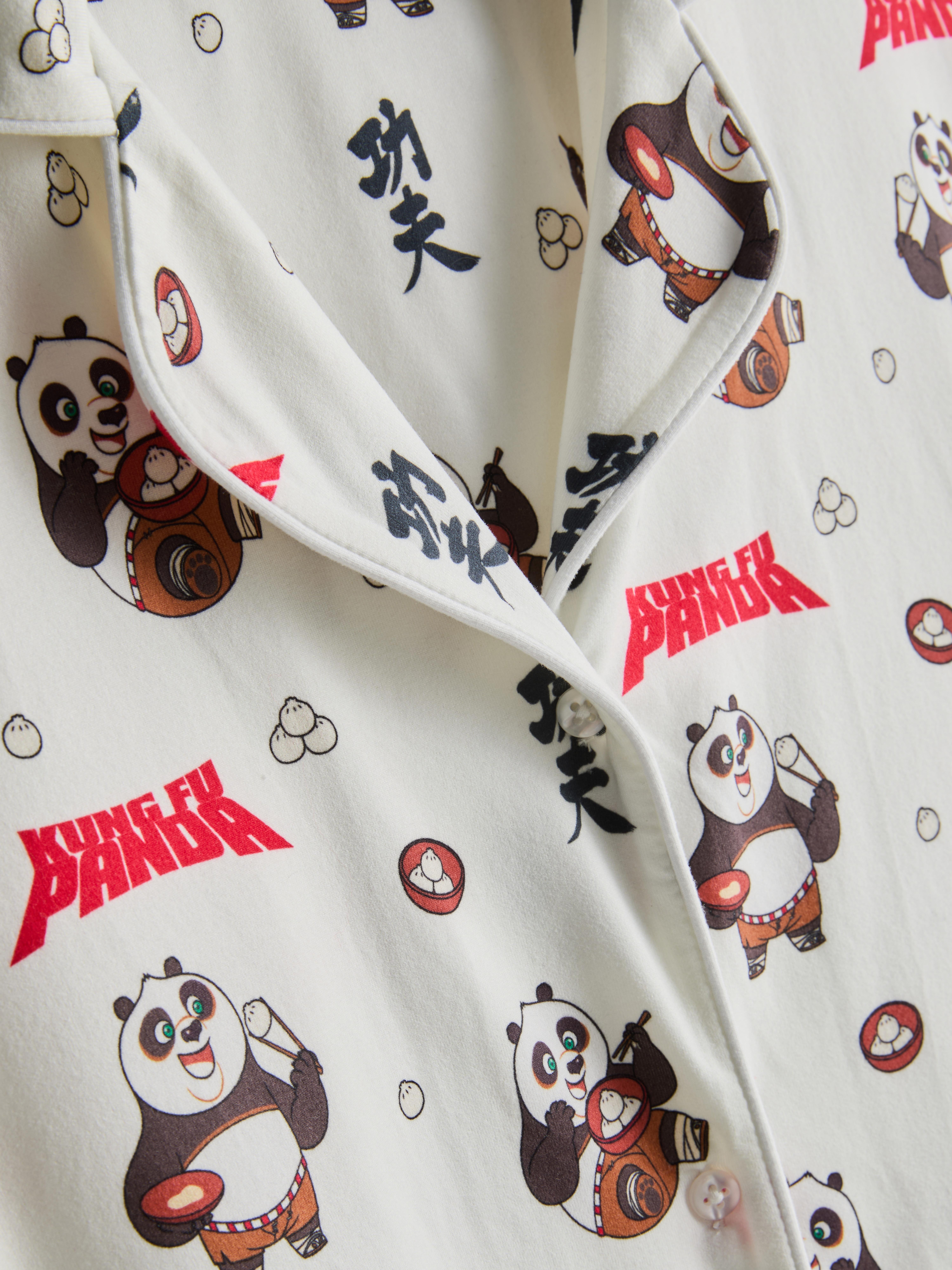 Kung Fu Panda Short Boyfriend Pajamas
