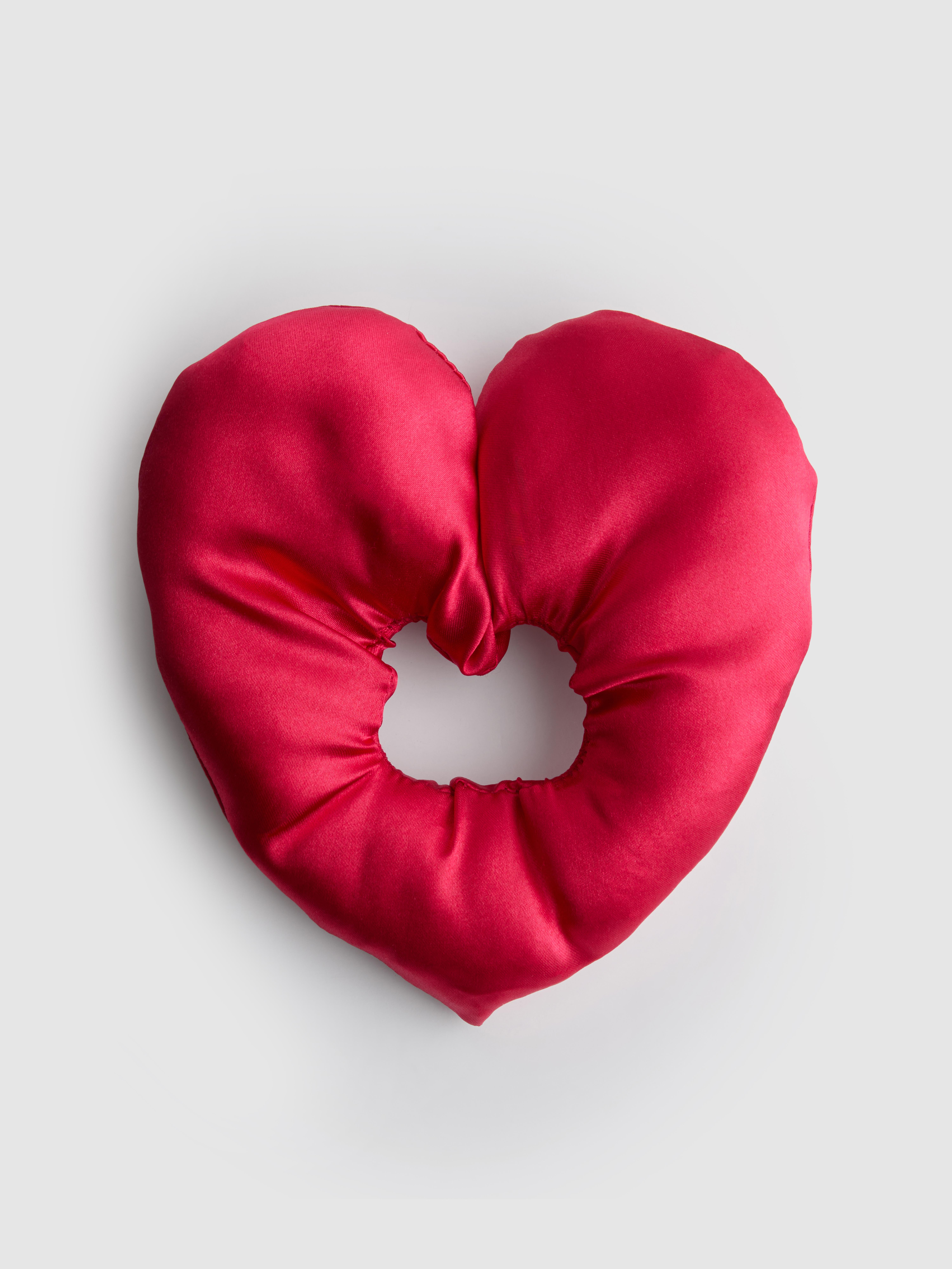 Valentine’s Heart Hair Scrunchie