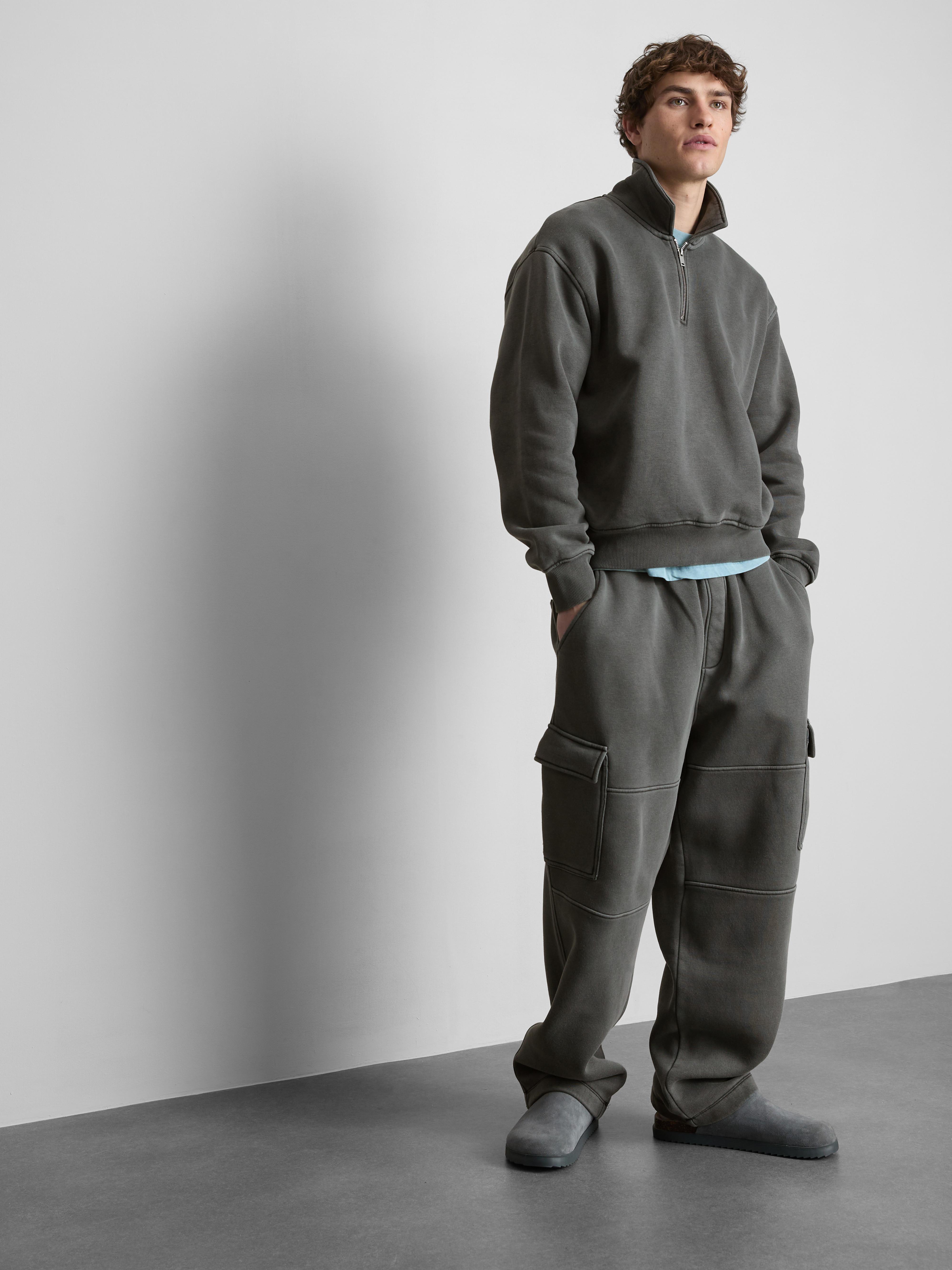 Camisola polo fecho correr 1/4