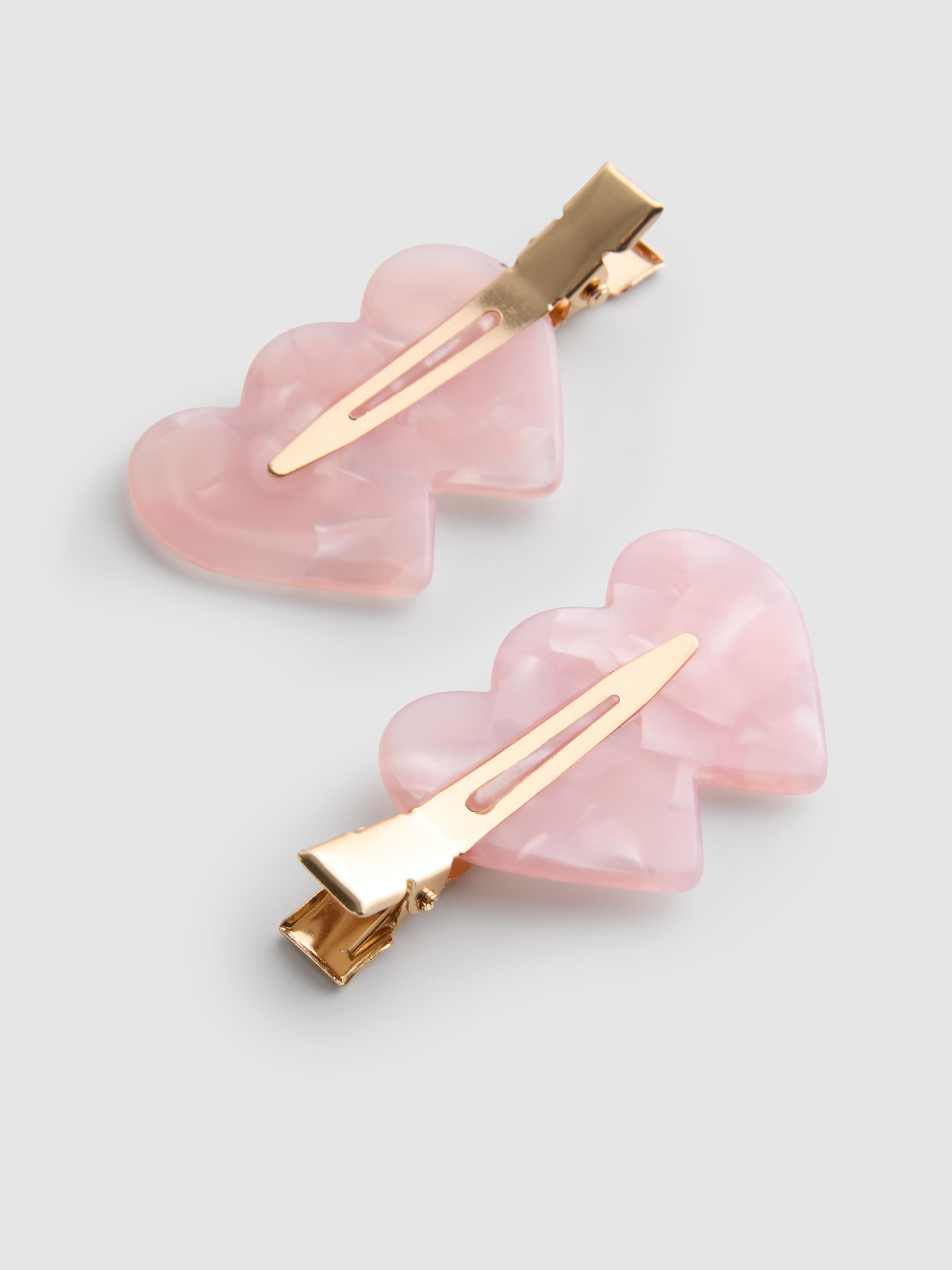 2pk PS... Valentine’s No Dent Hair Clips