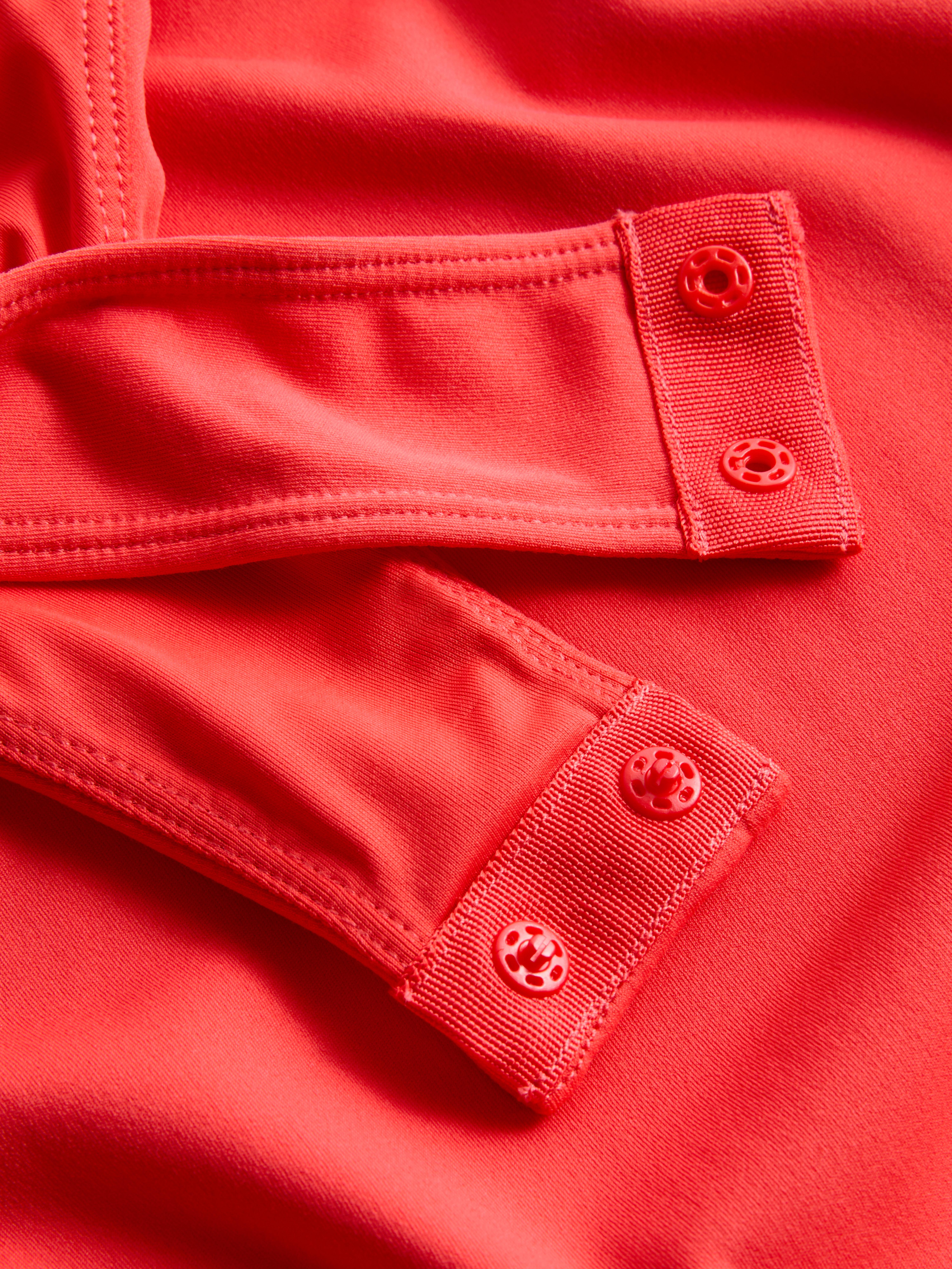 Women's Red Rita Ora Buttery Soft Racerback Bodysuit