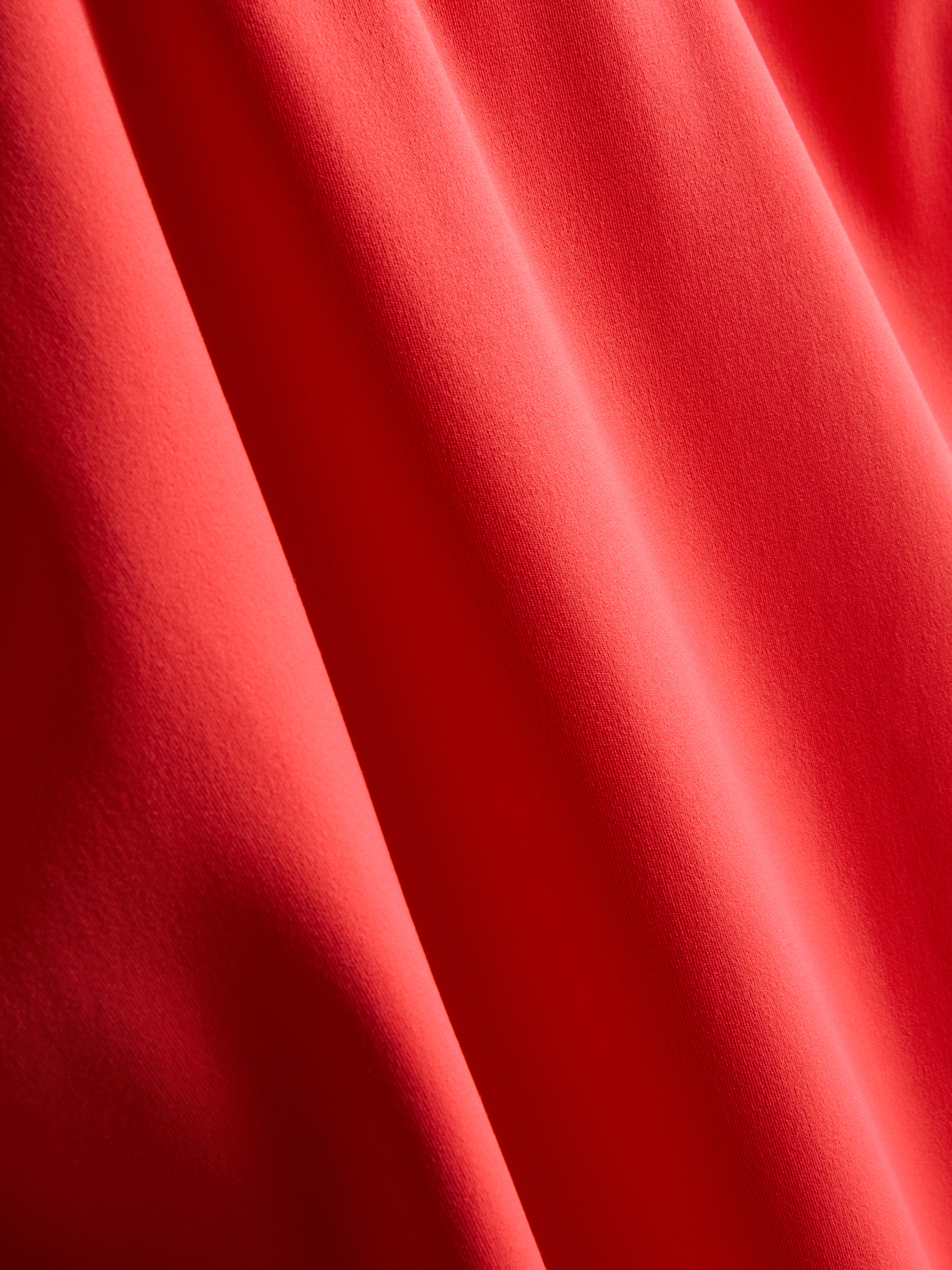 Women's Red Rita Ora Buttery Soft Racerback Bodysuit