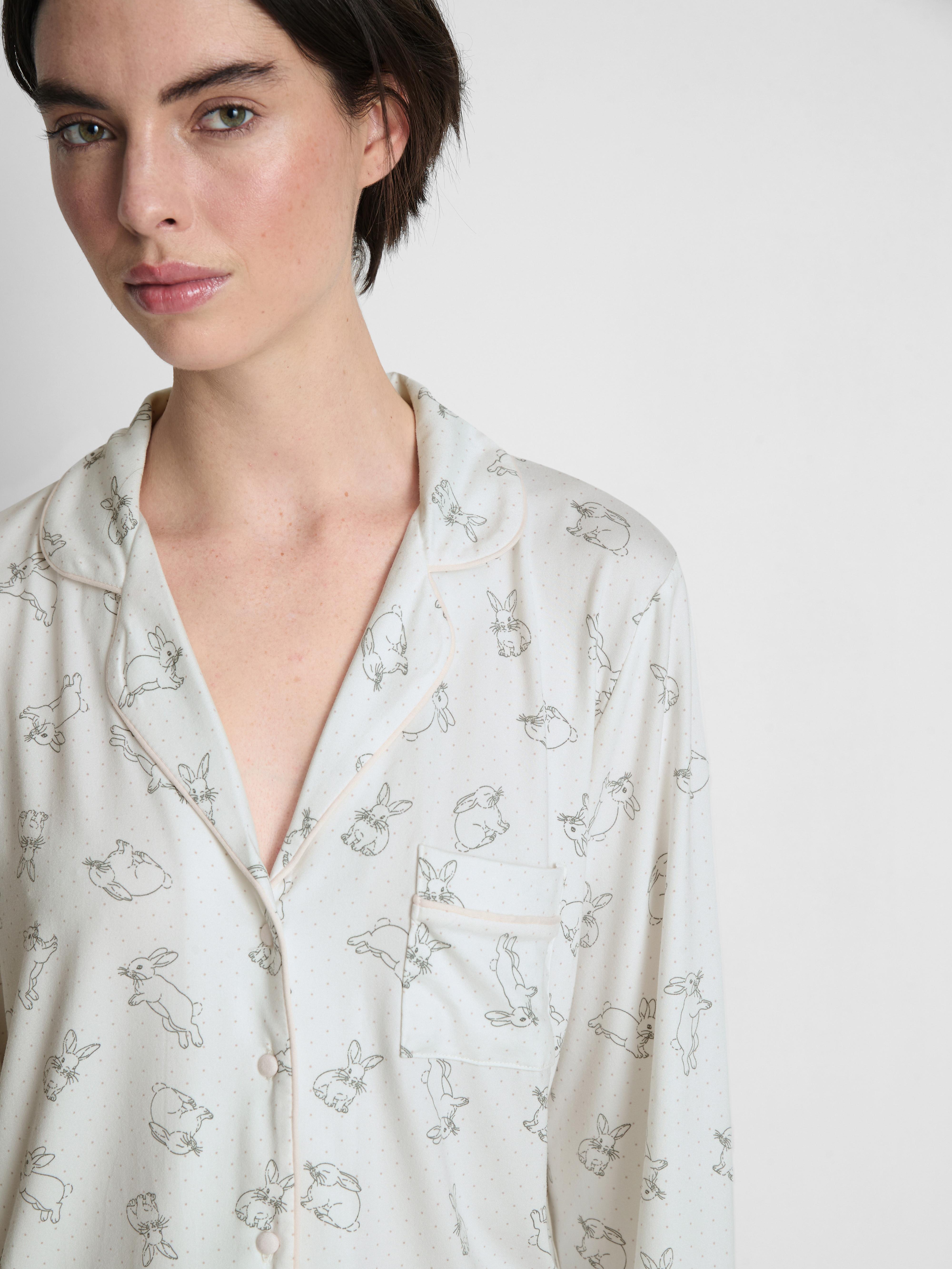 Printed Boyfriend Pyjamas