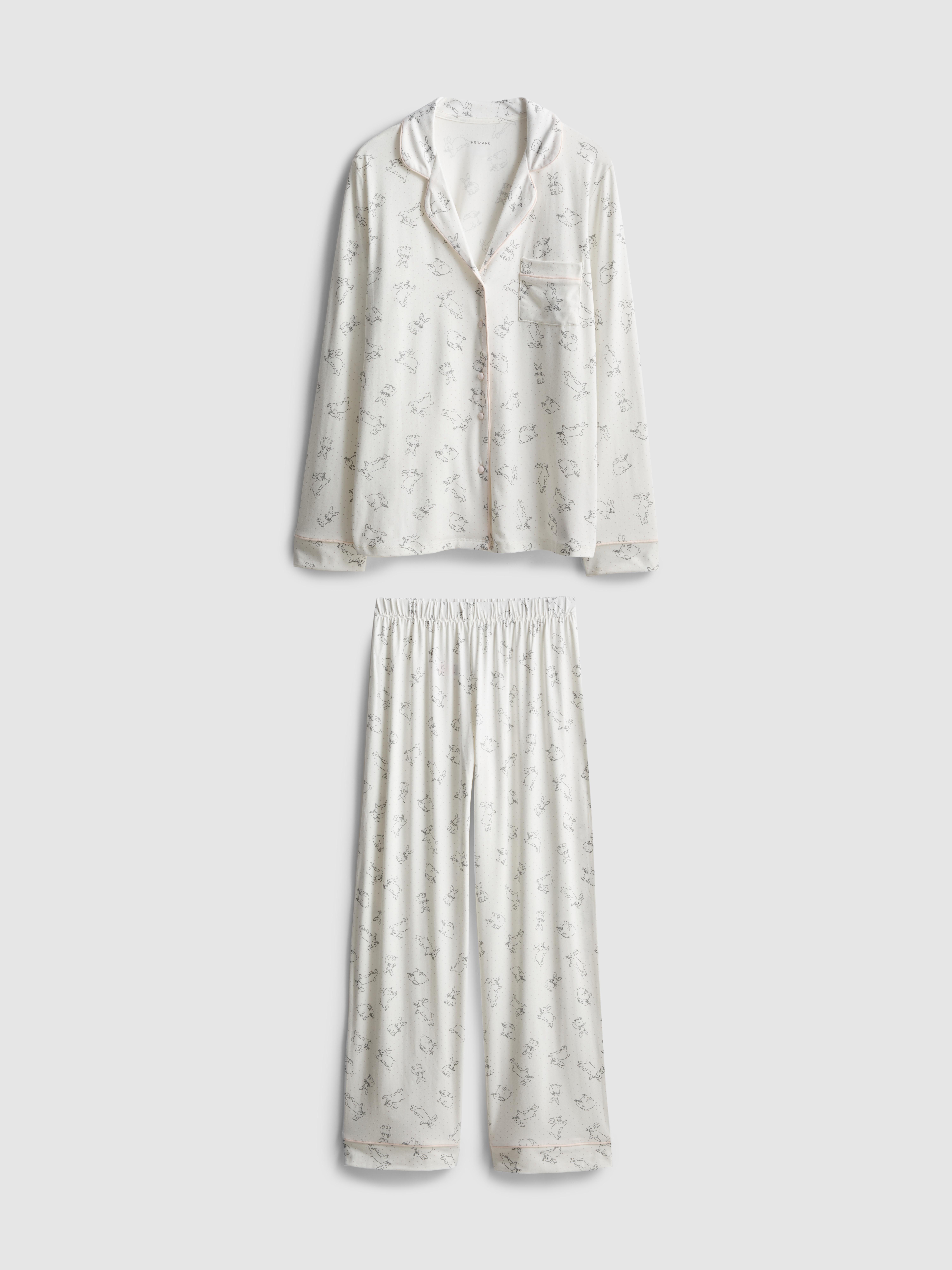 Printed Boyfriend Pyjamas