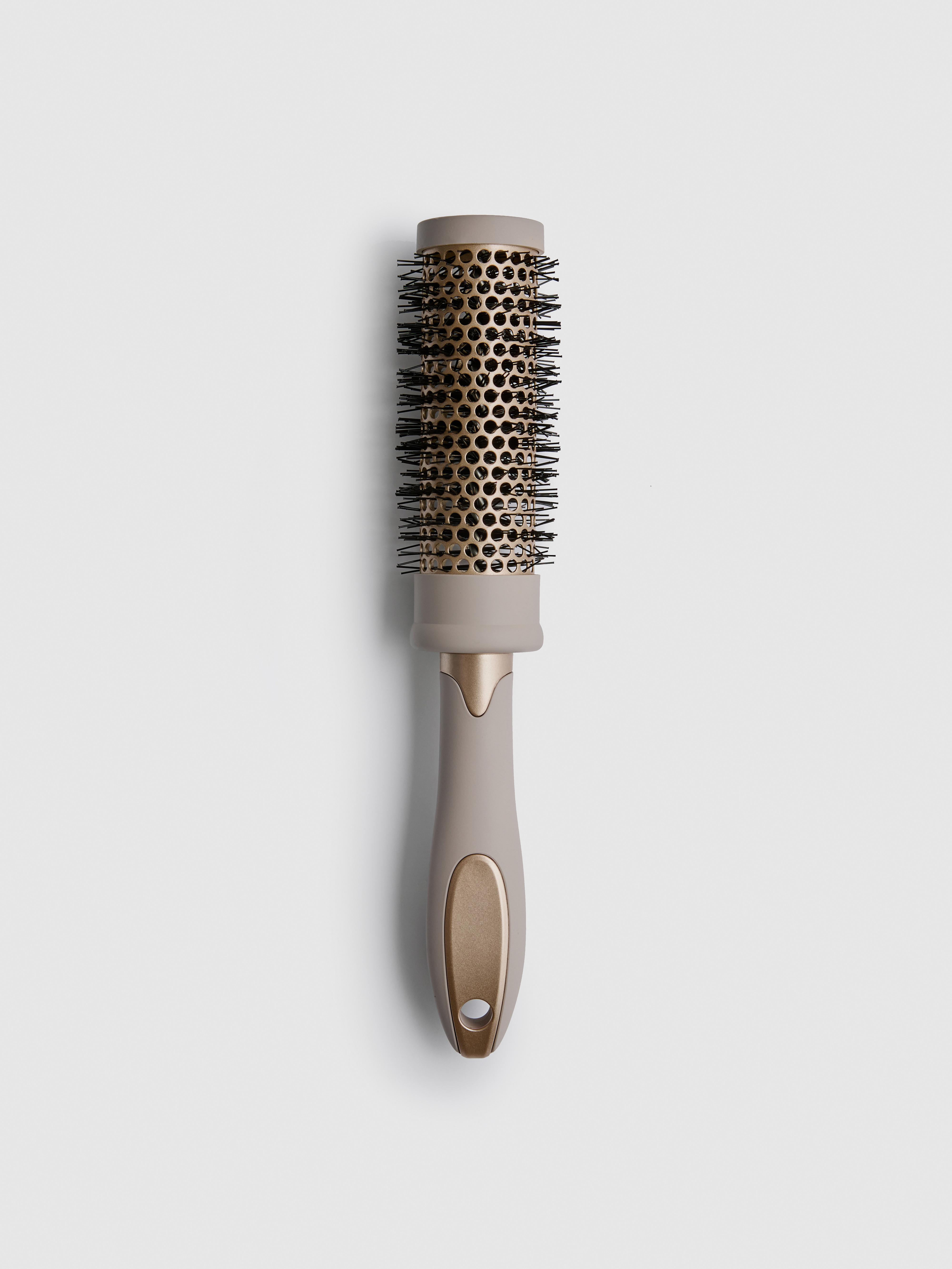 Petite brosse à cheveux ronde en céramique