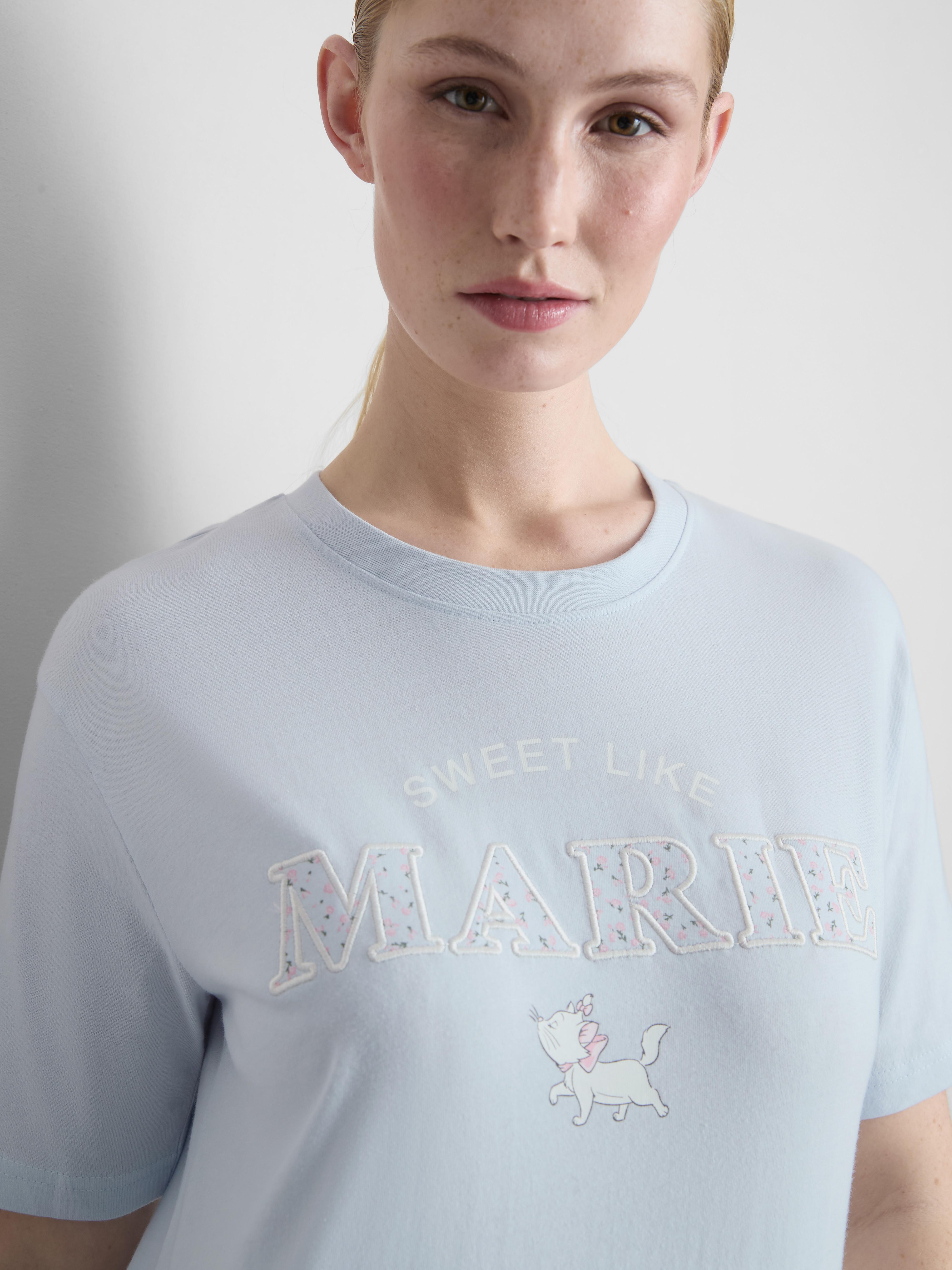 Katoenen pyjamatop Disney's De Aristokatten Marie