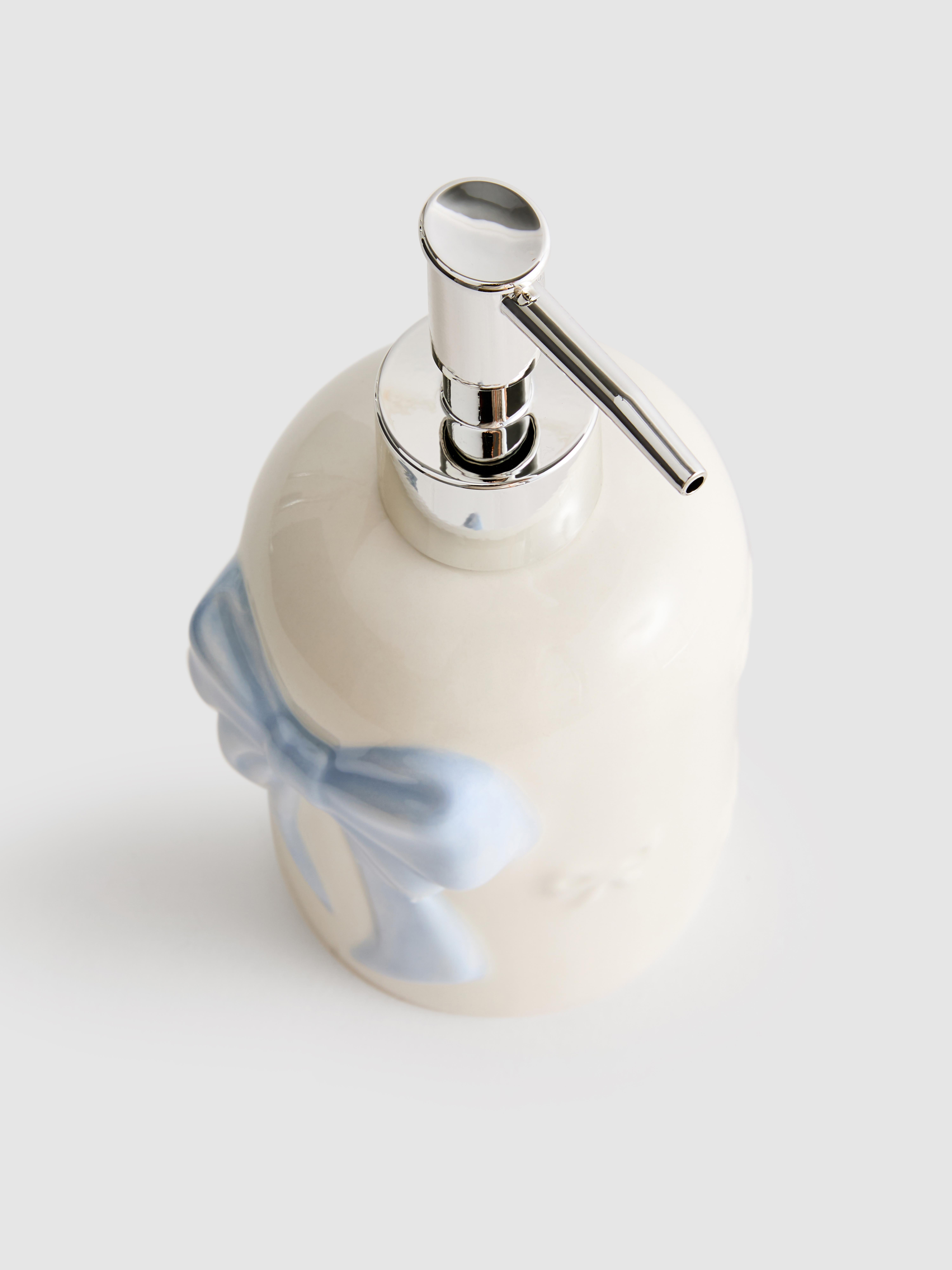 Ceramic Bow Soap Dispenser