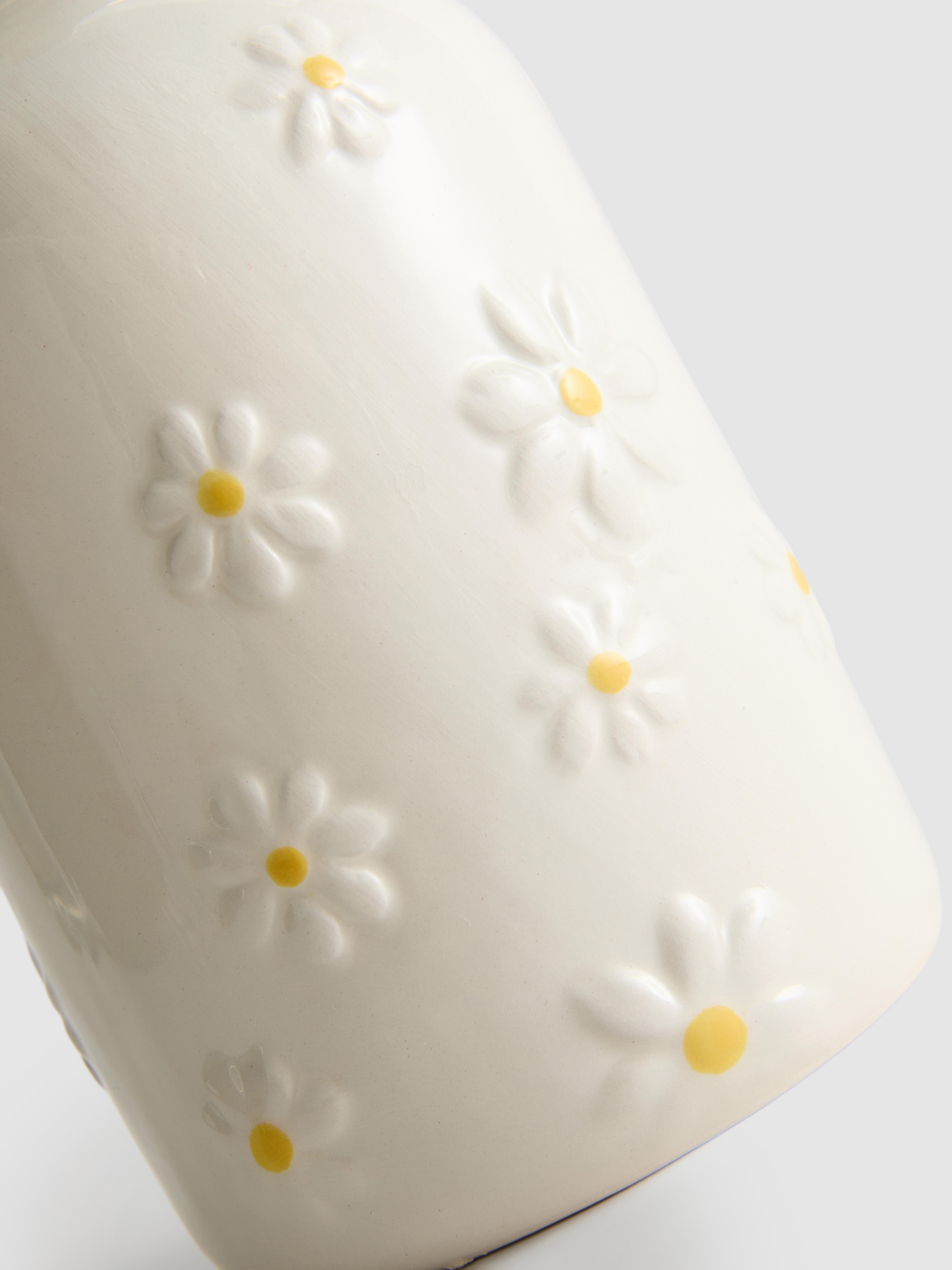 Daisy Ceramic Soap Dispenser