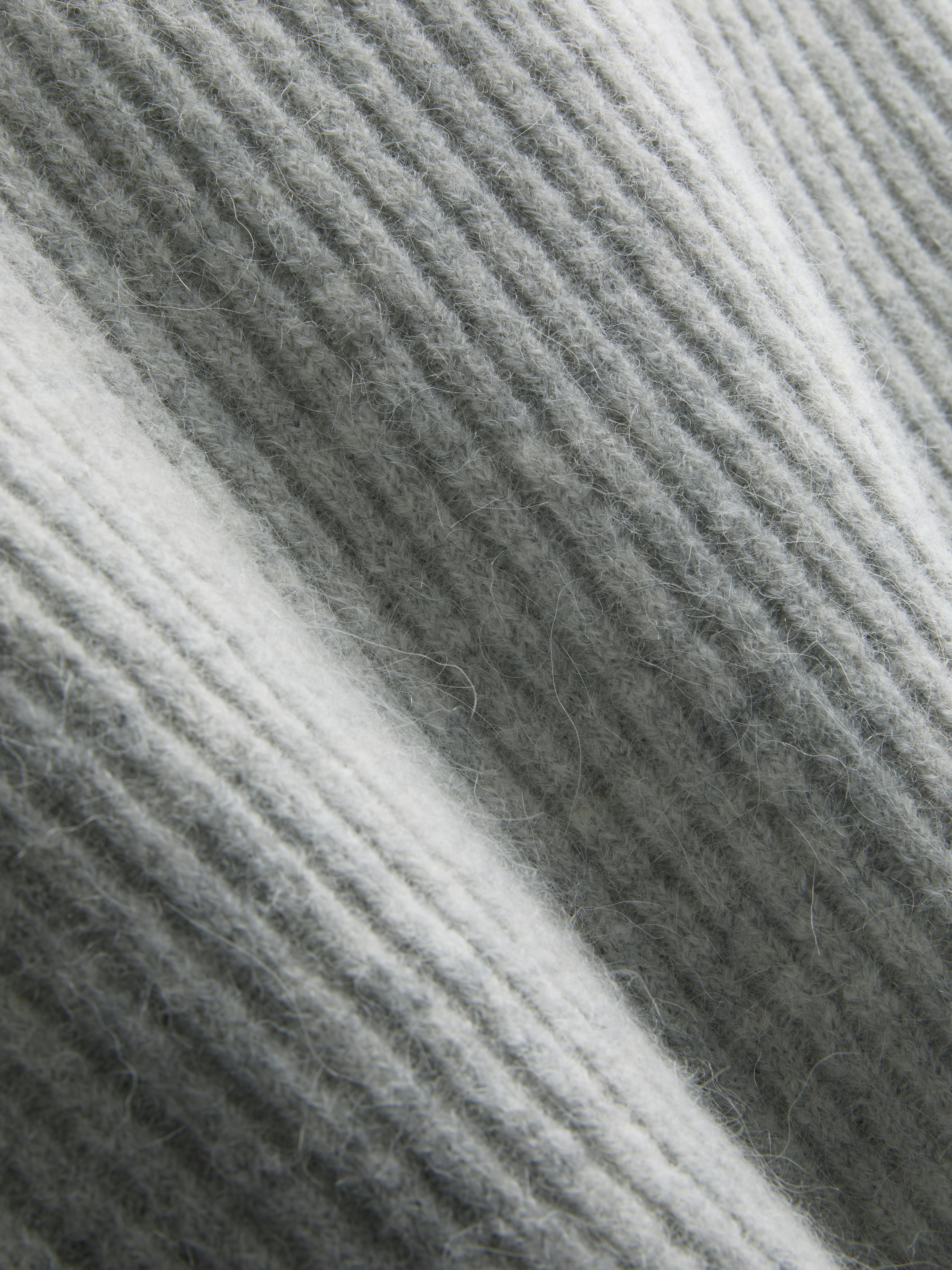 Women's Gray The Edit Wool Blend Vest