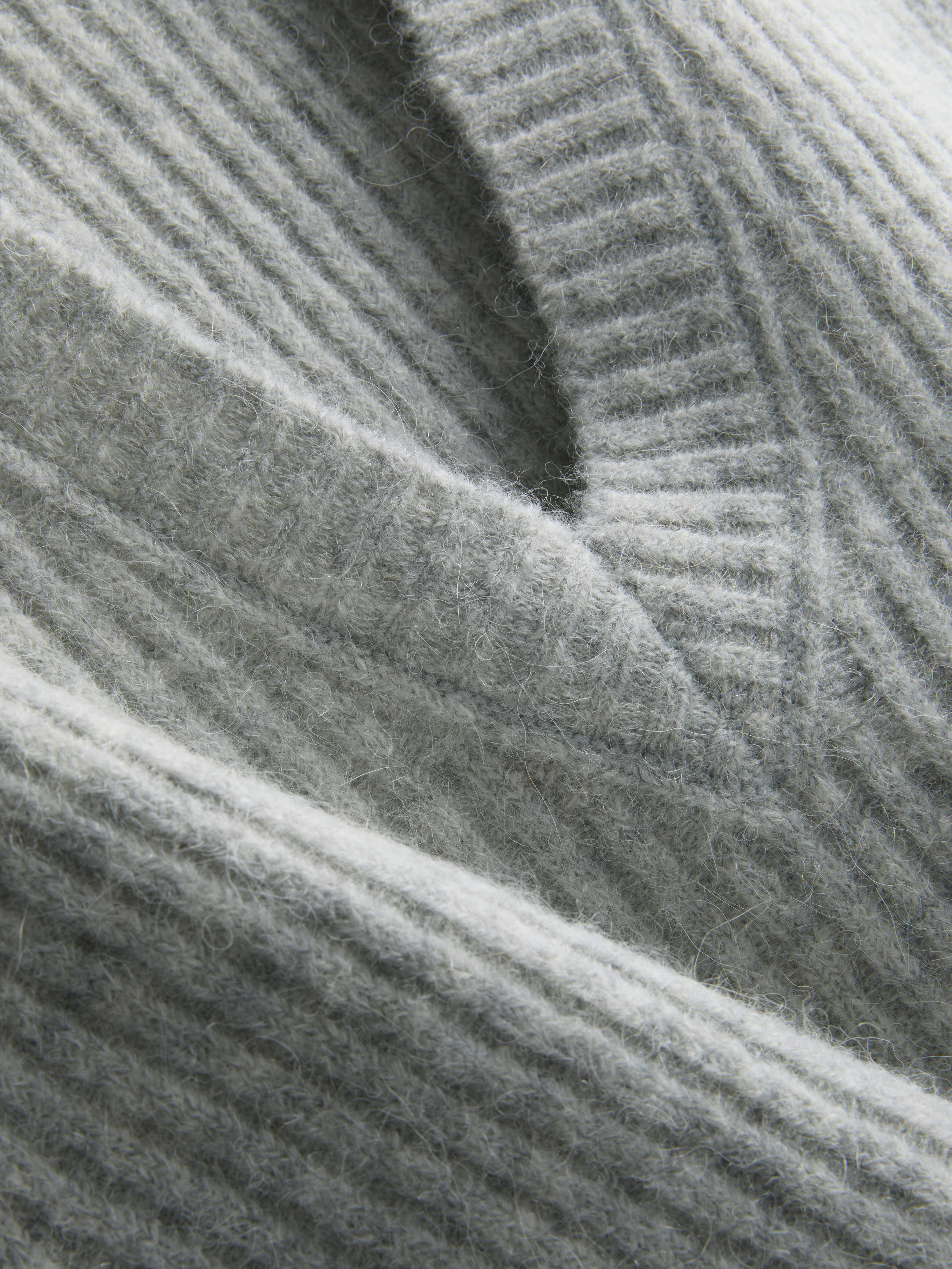 Women's Gray The Edit Wool Blend Vest