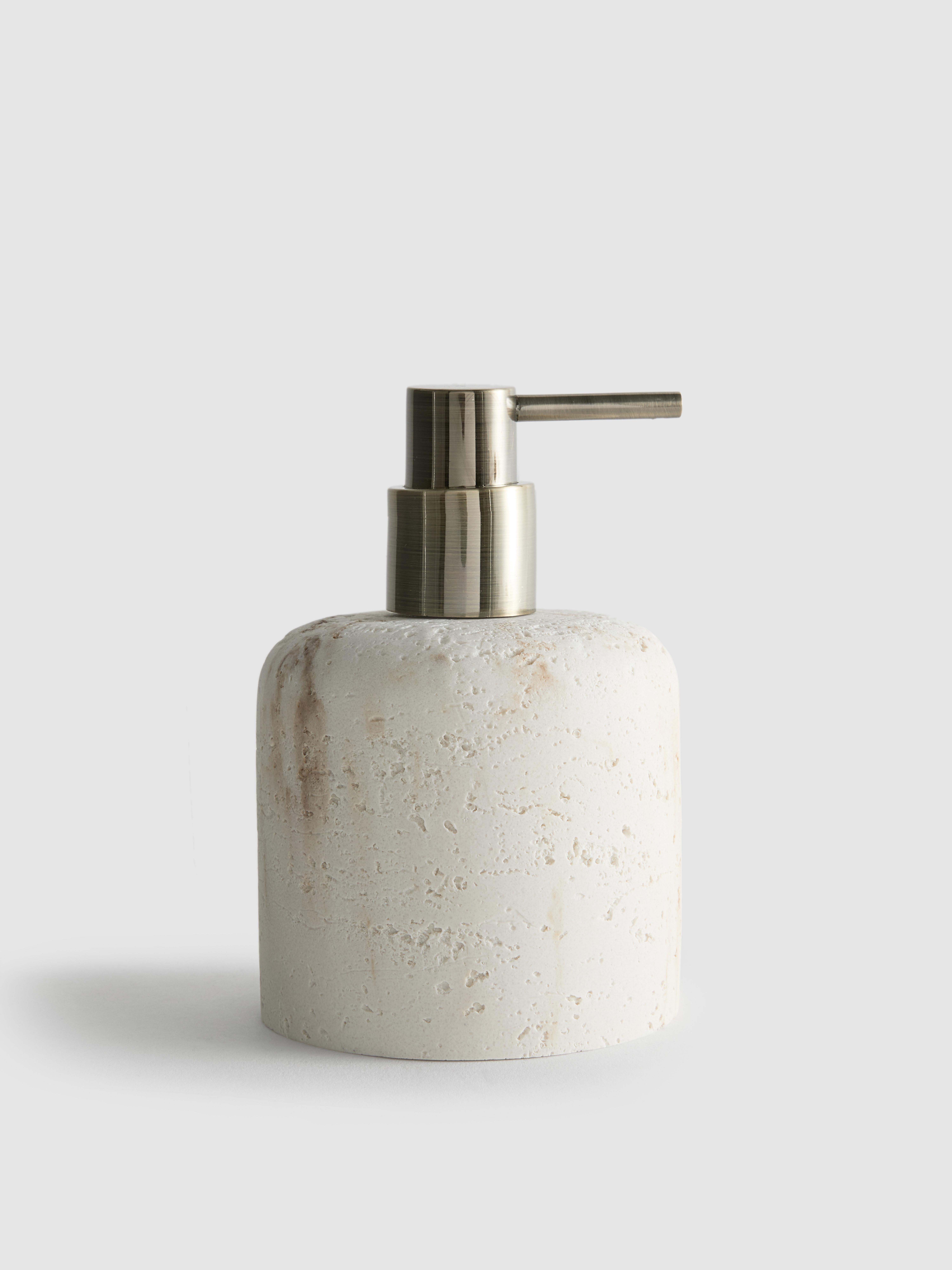 Dávkovač mýdla s kamenným efektem