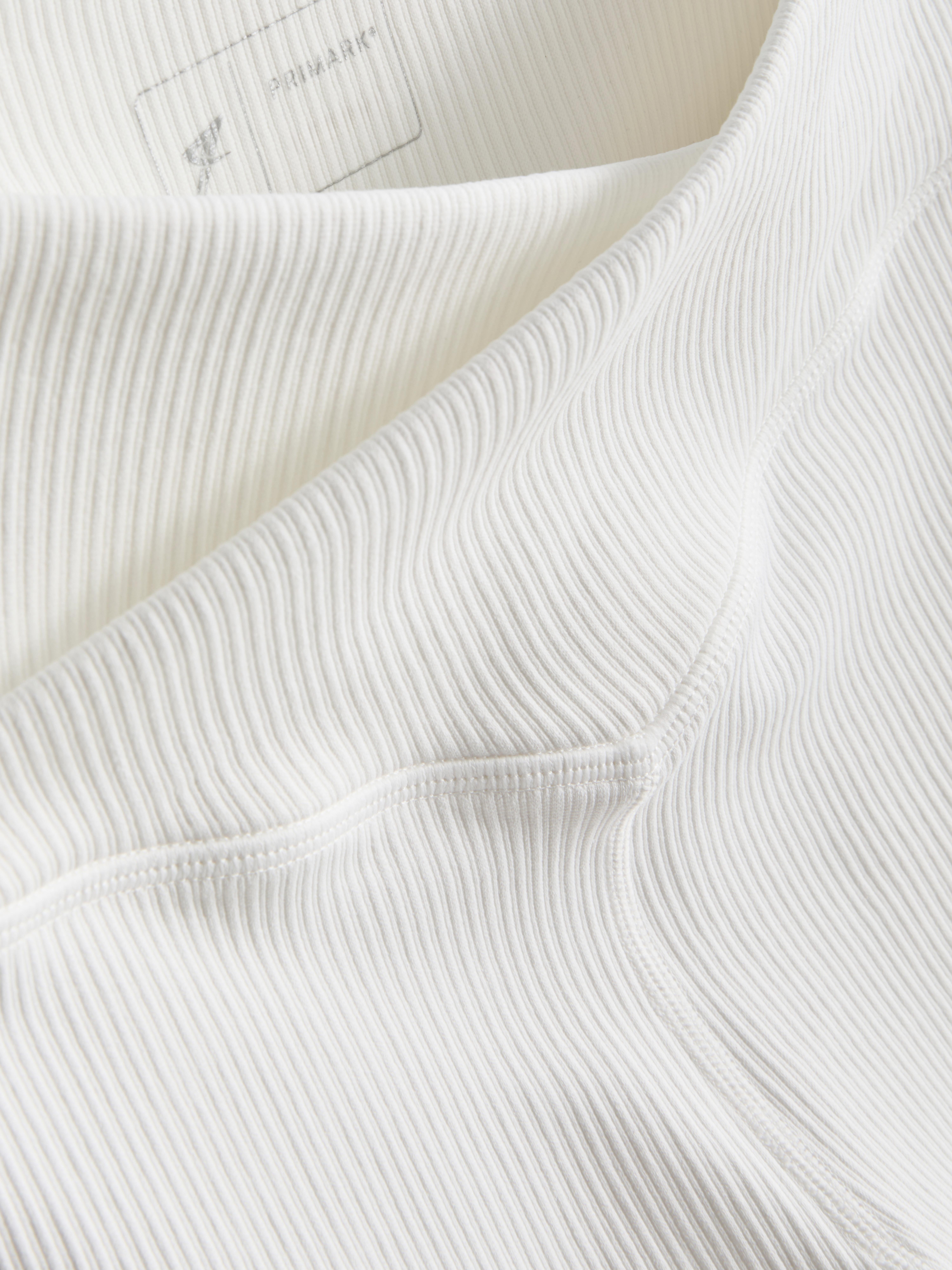 High Waisted Ribbed Active Leggings