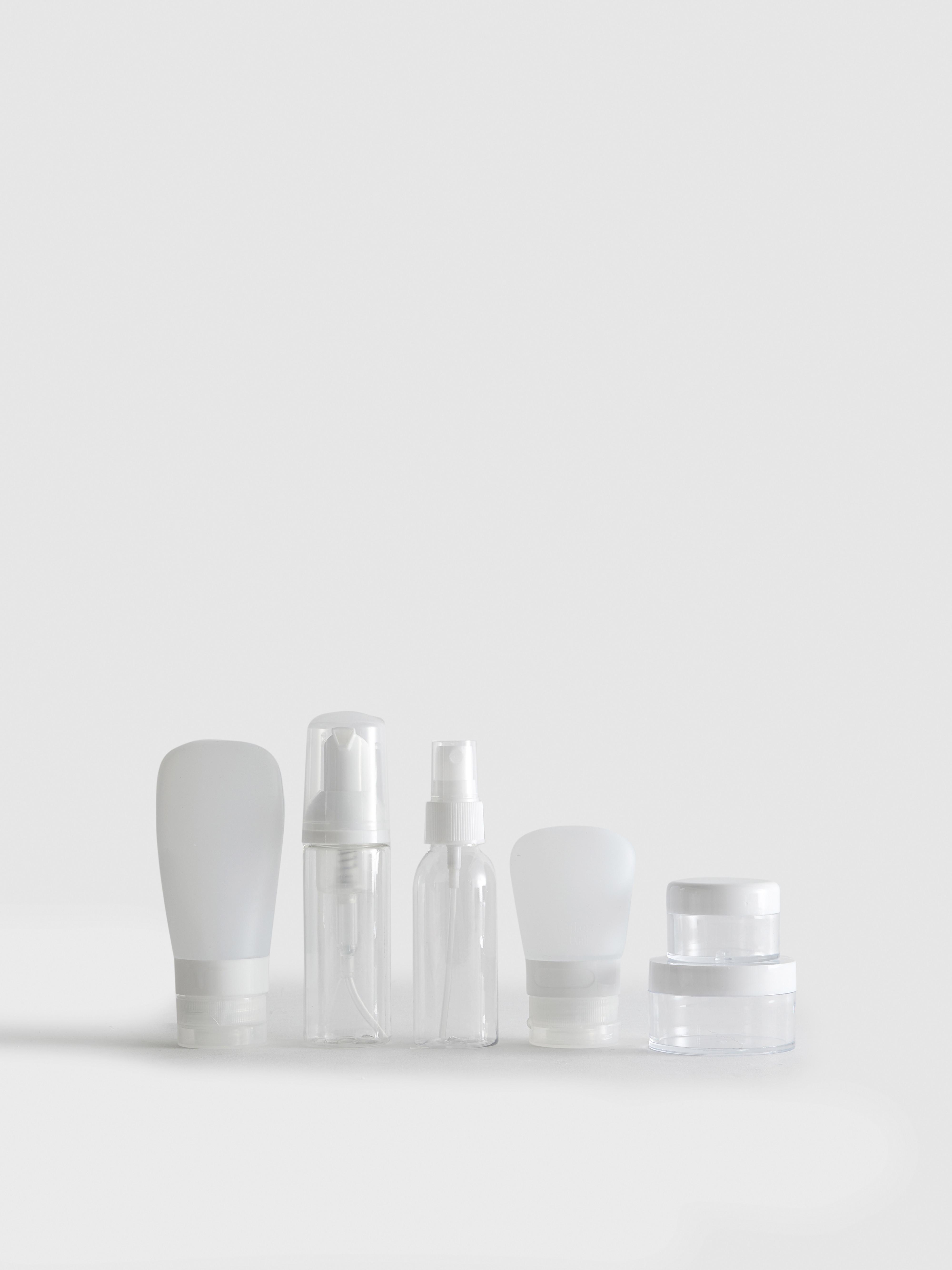 Conjunto 6 frascos viagem