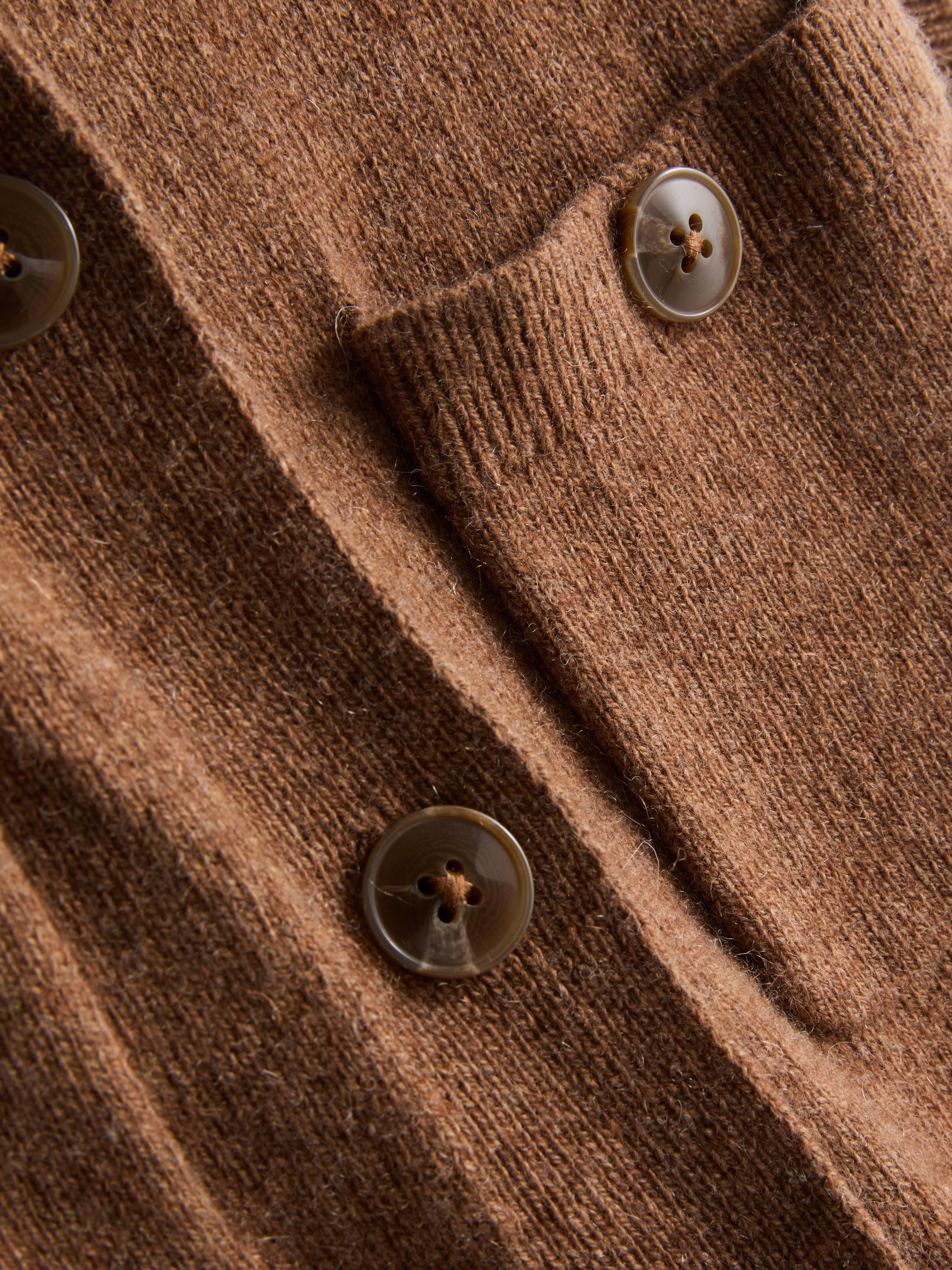 The Edit Knitted Button-Detail Vest
