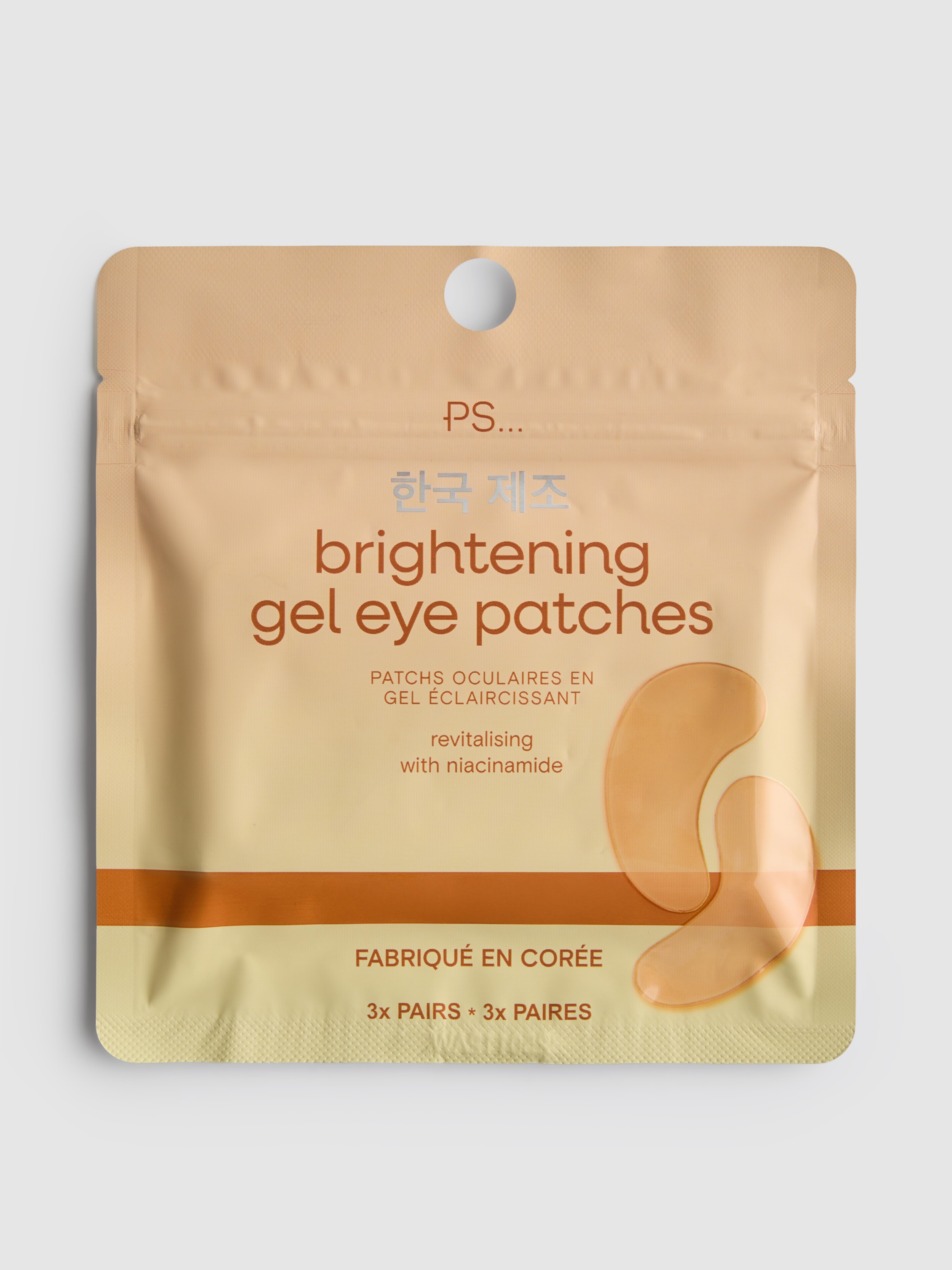 Pack de 3 parches oculares de gel de PS... K-Beauty