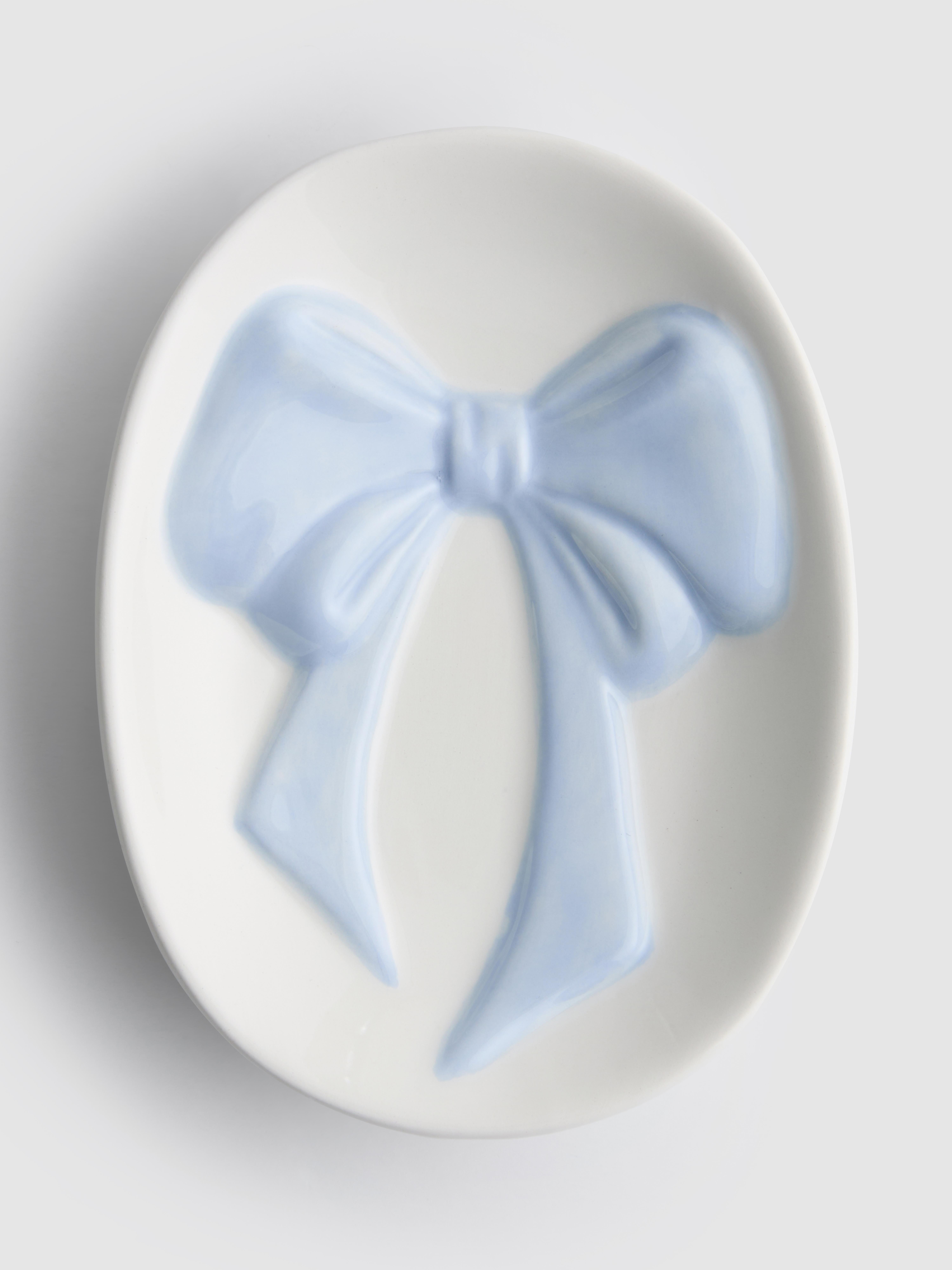 Ceramic Bow Soap Dish