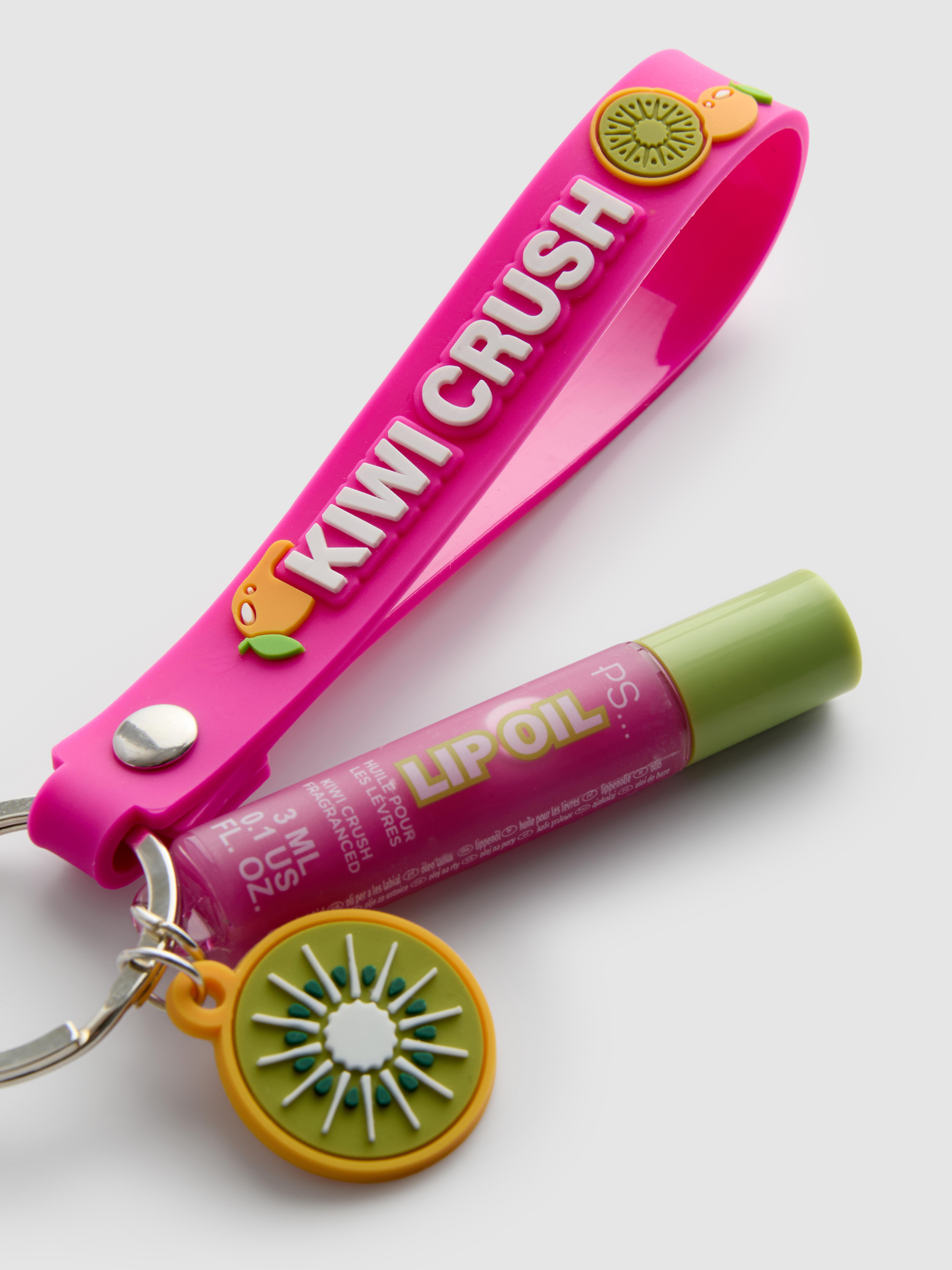 PS... Geparfumeerde lipolie met sleutelhanger