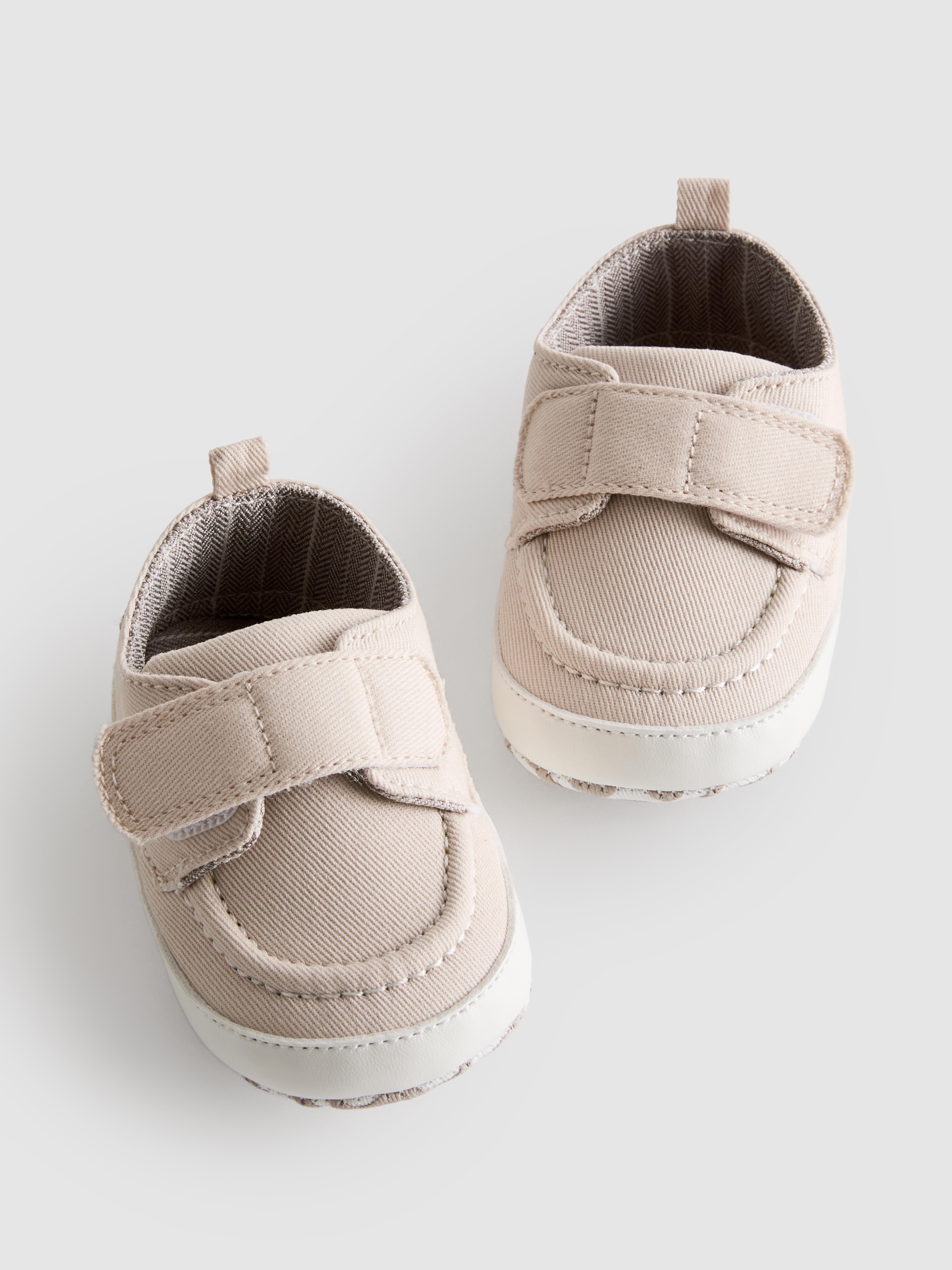 Baby Boys Stone 0-18mths | Newborn Occasion Shoes