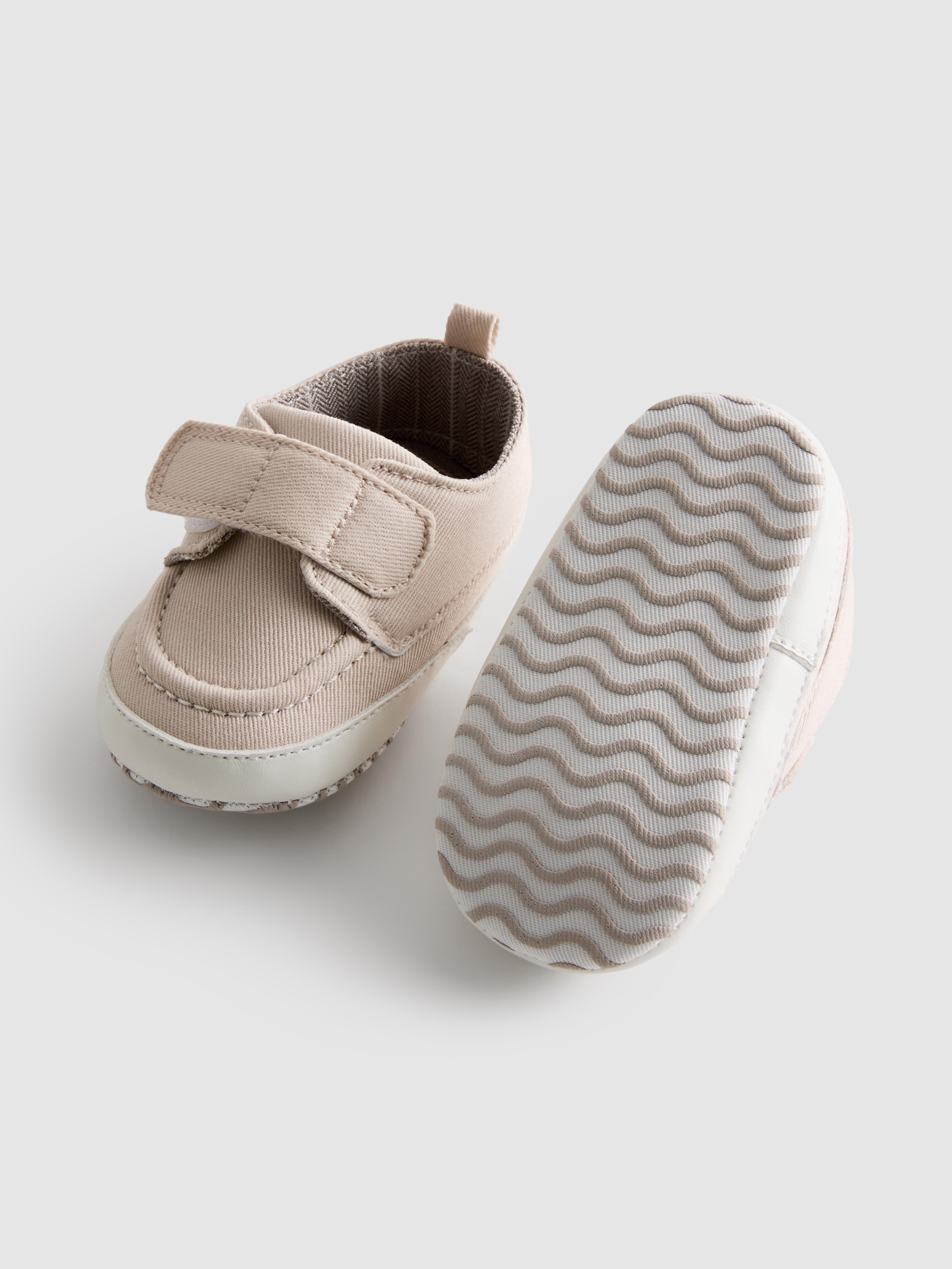 Baby Boys Stone 0-18mths | Newborn Occasion Shoes