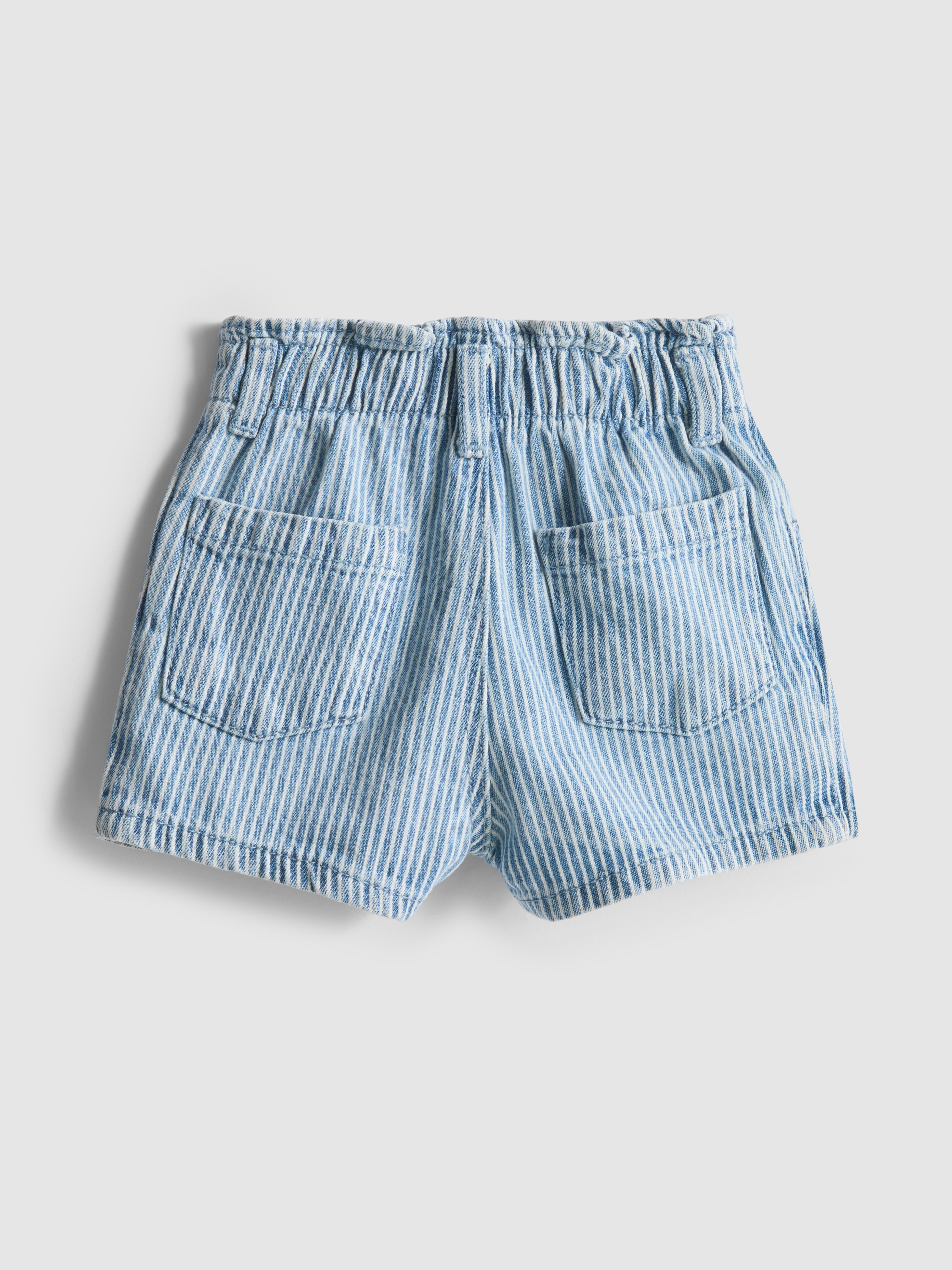 0-36mths | Paper Bag Denim Shorts