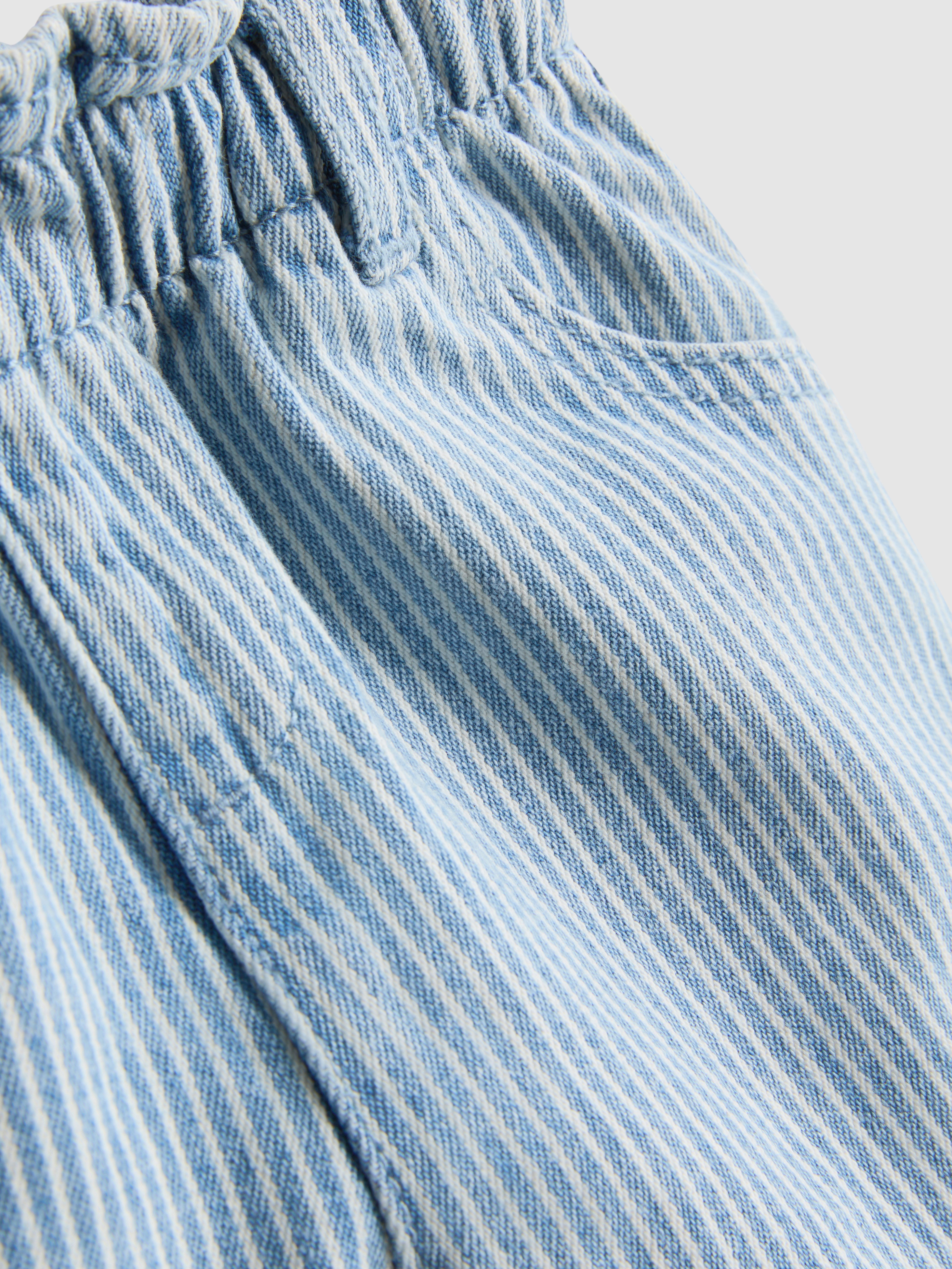 0-36mths | Paper Bag Denim Shorts