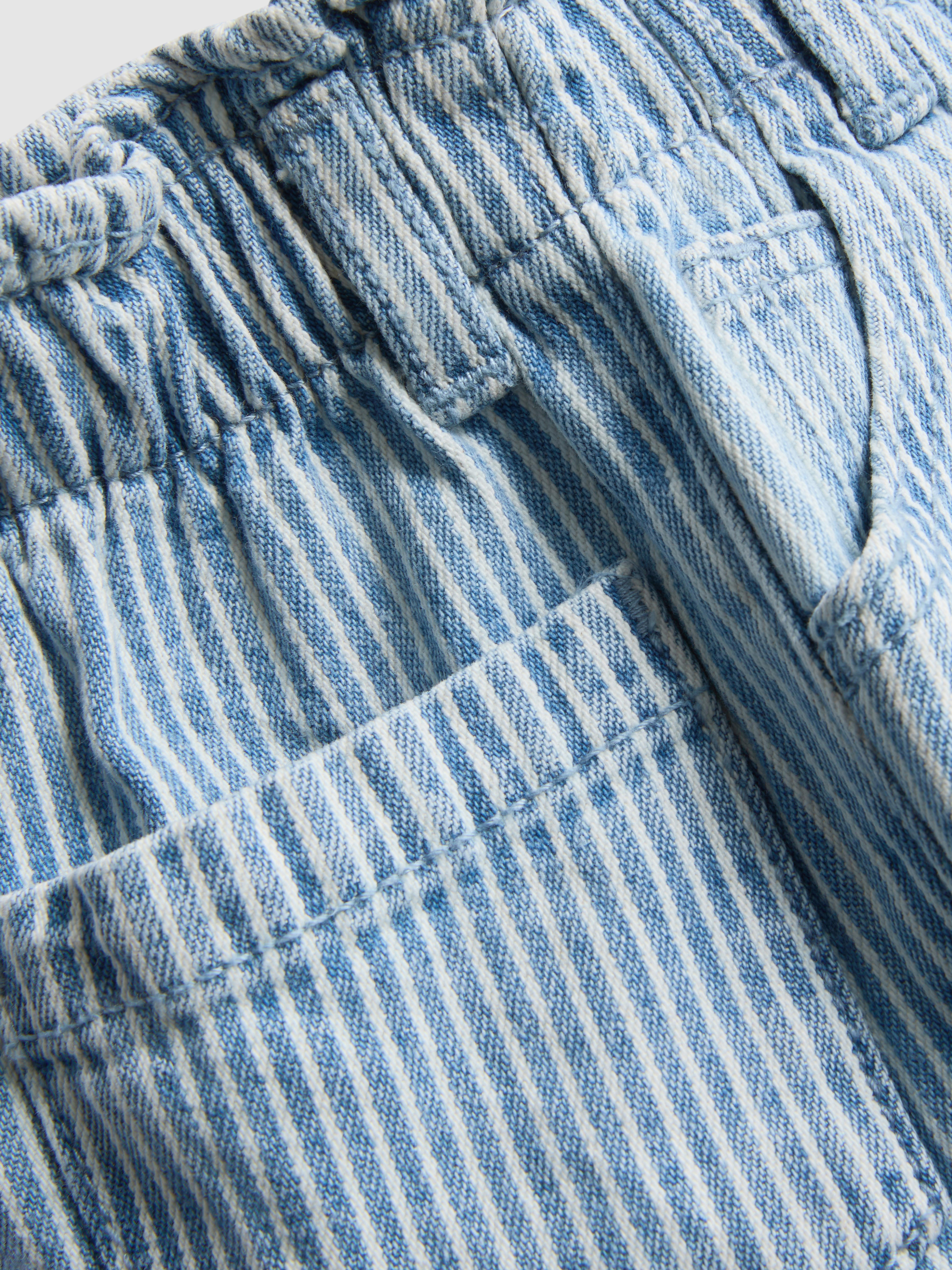 0-36mths | Paper Bag Denim Shorts