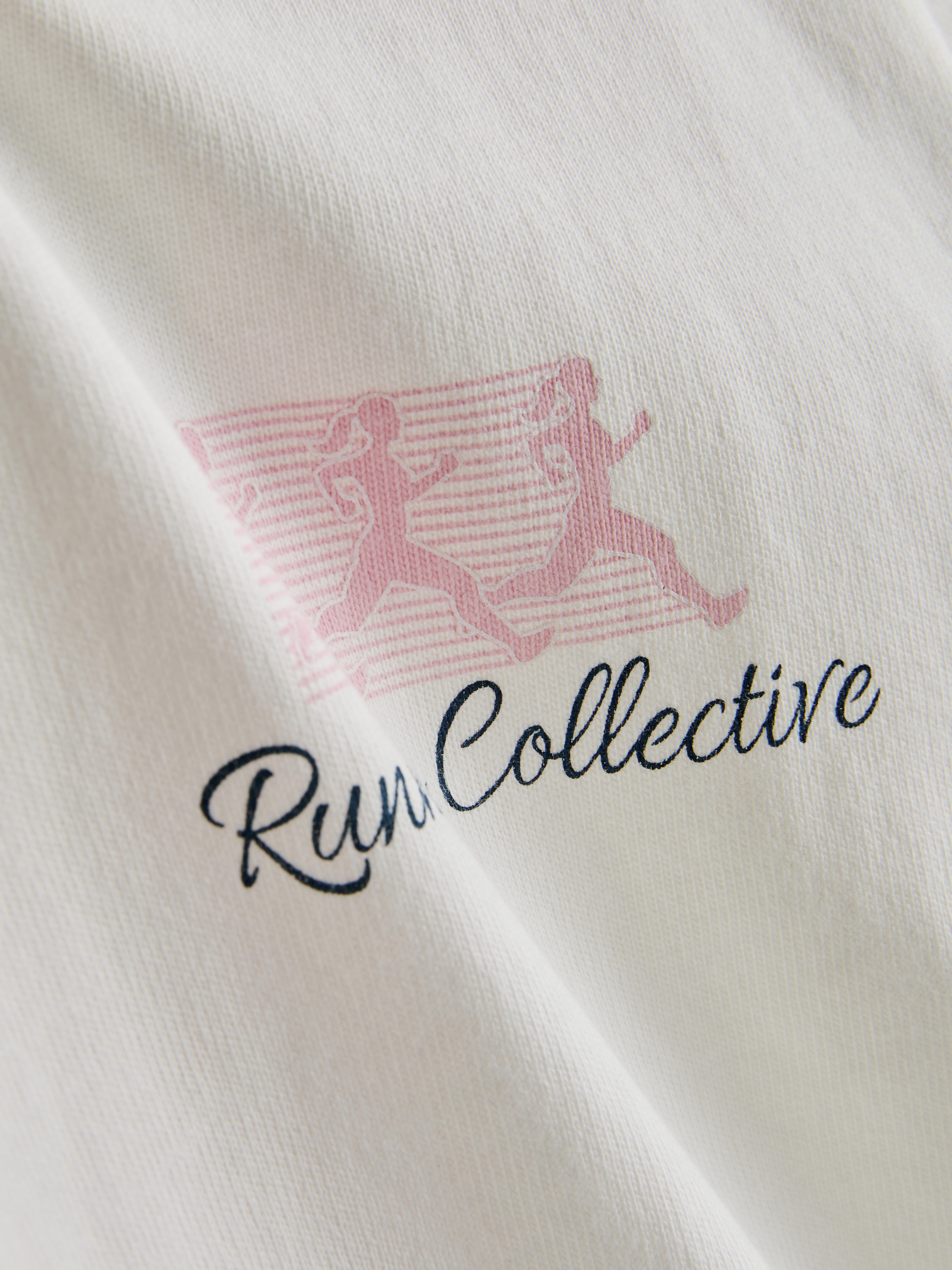 Girls Ivory 7-15yrs | Active Graphic T-Shirt