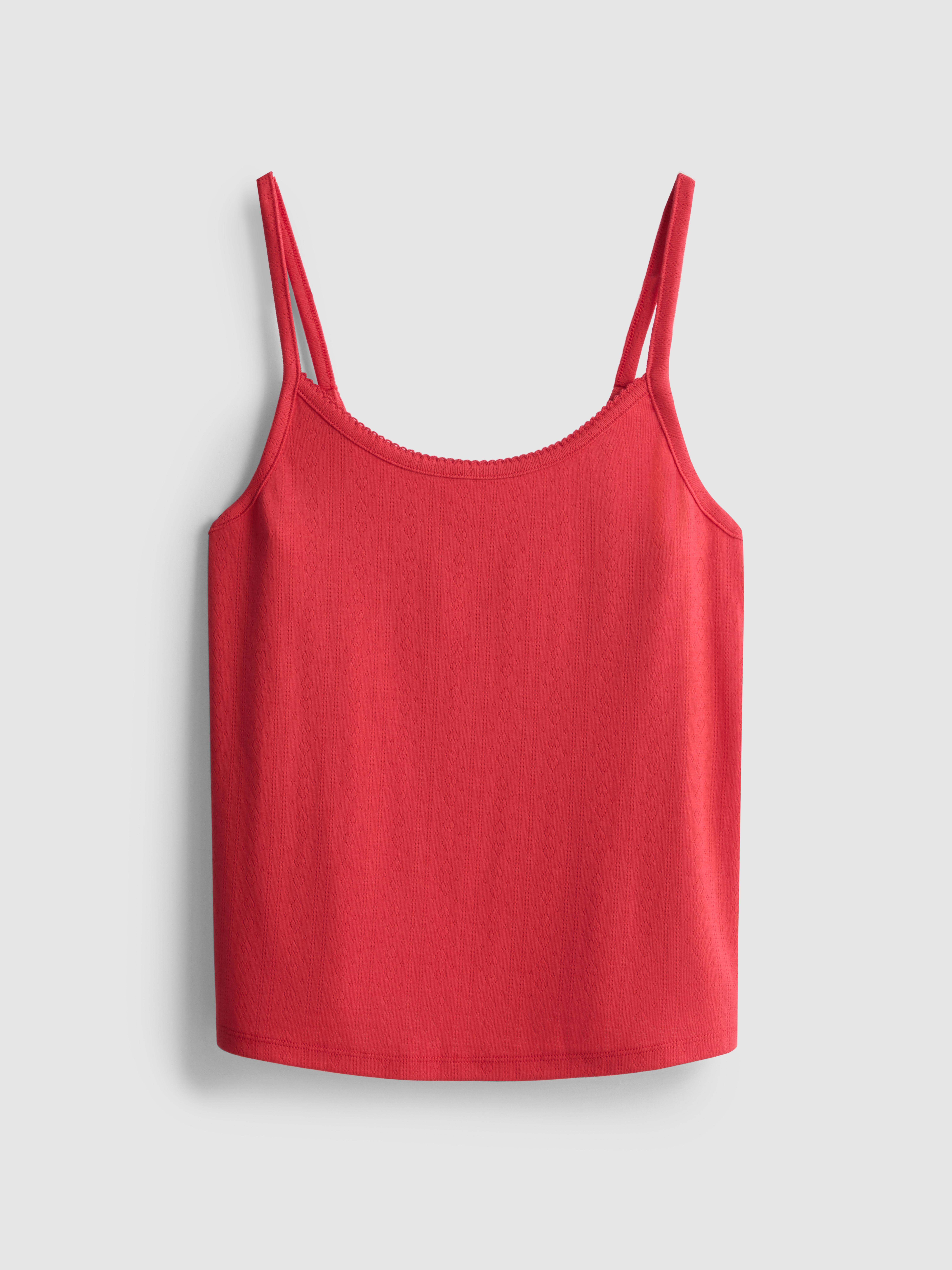 Caraco d'intérieur en pointelle de coton majoritaire