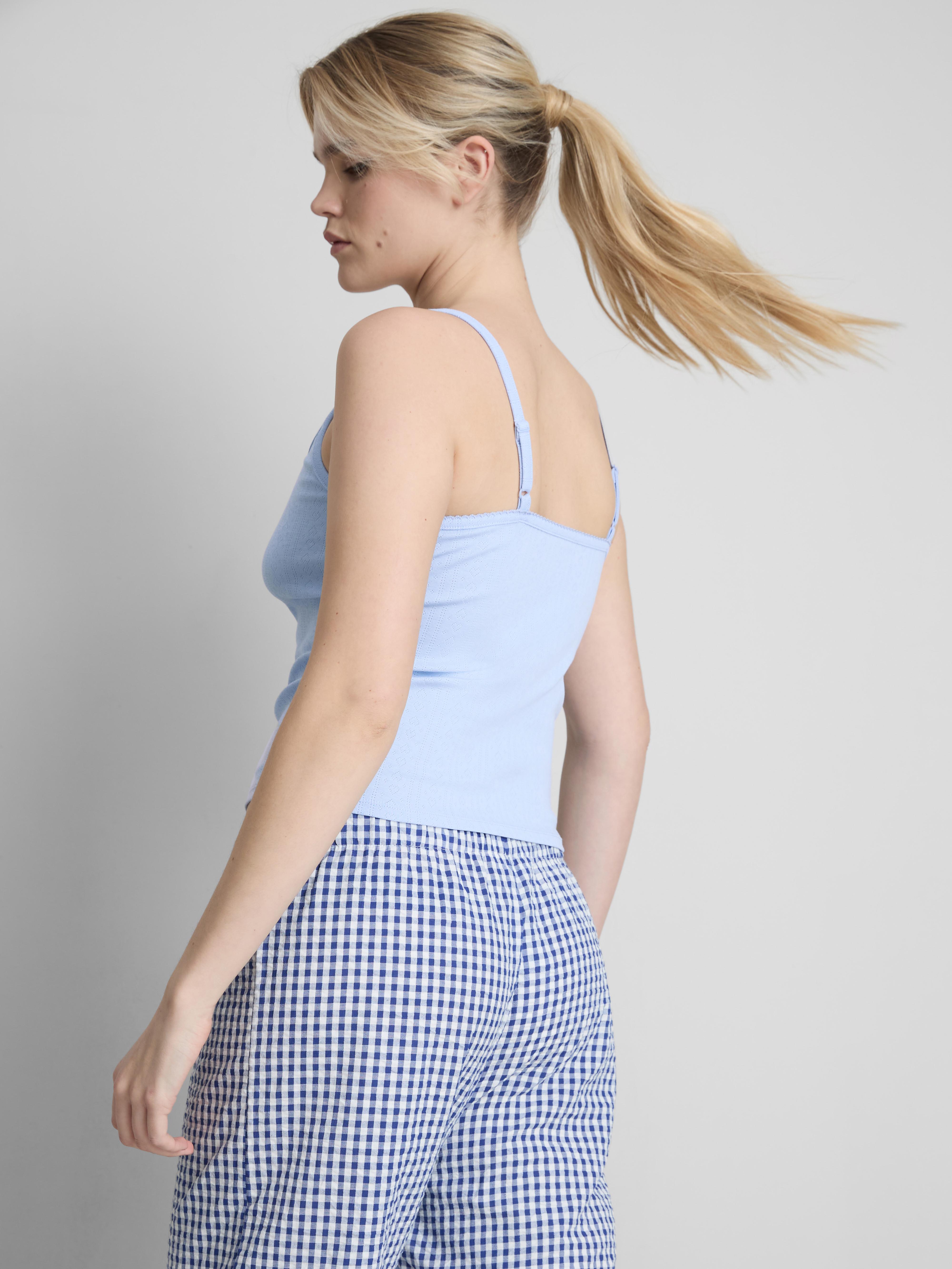 Cotton Rich Pointelle Cami Lounge Top