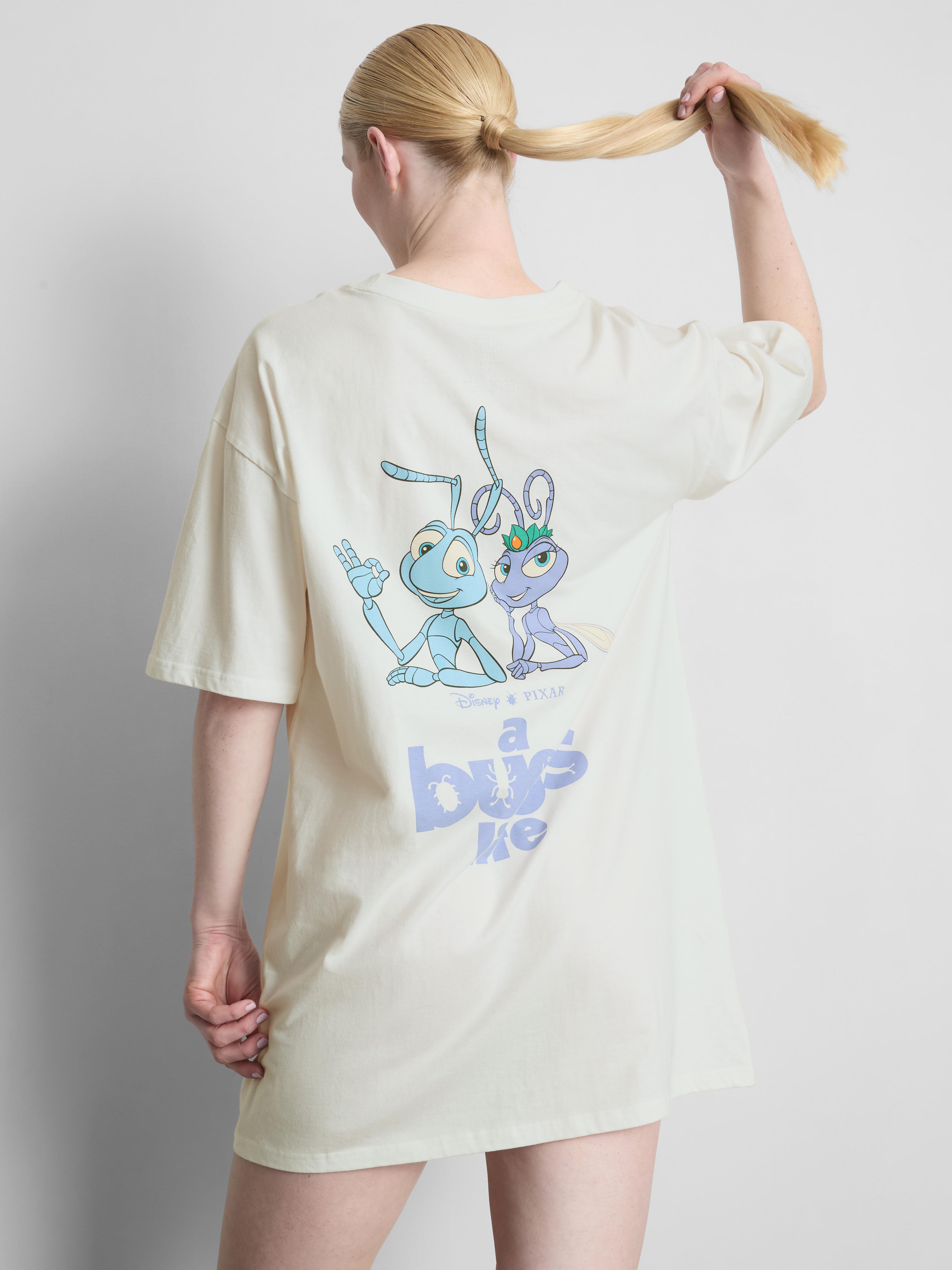 „Disney Pixar Das große Krabbeln“ Baumwoll-Nachthemd im Oversized-Look