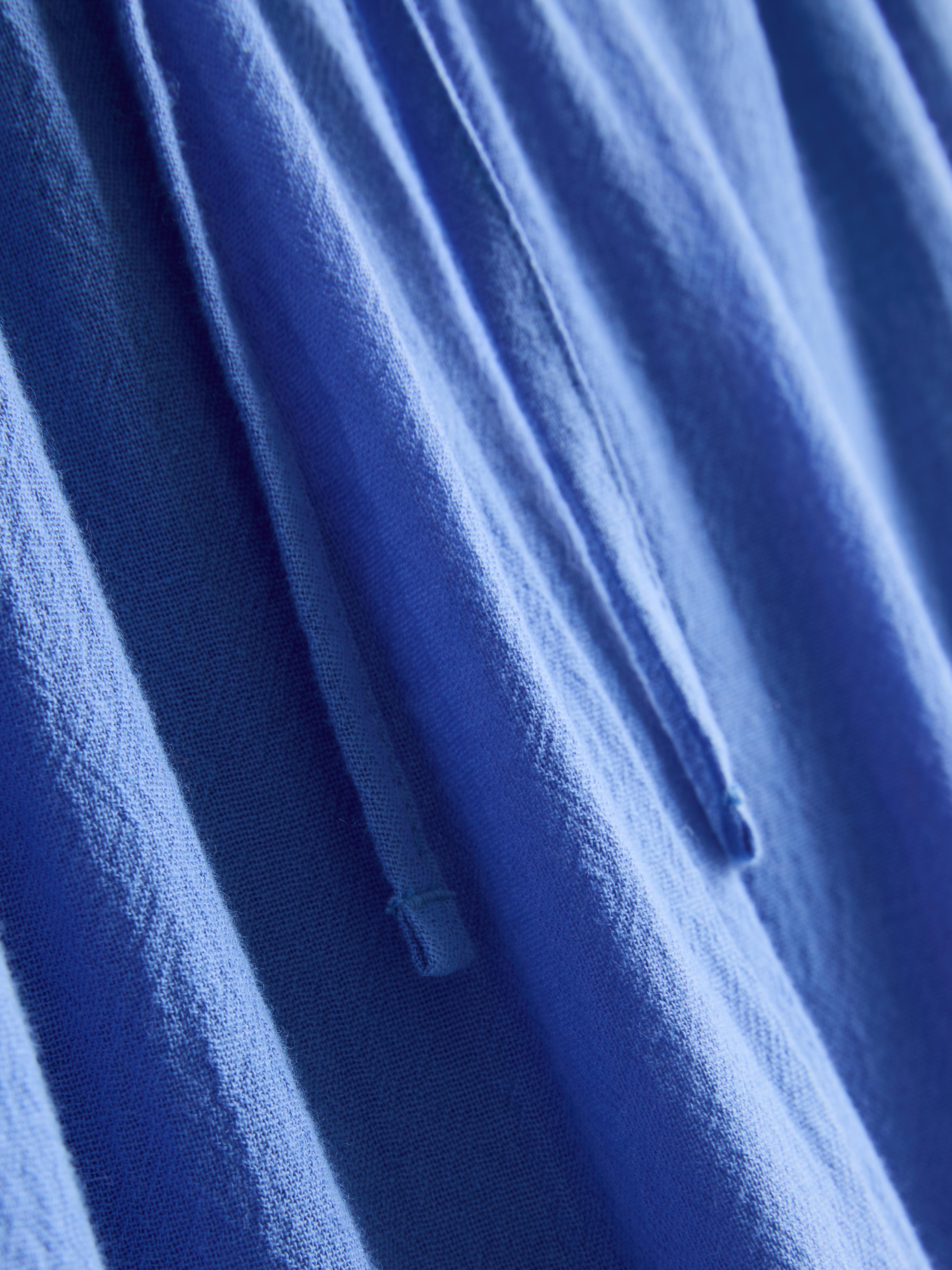 Women's Cotton Wide-Leg Drawstring Beach Pants