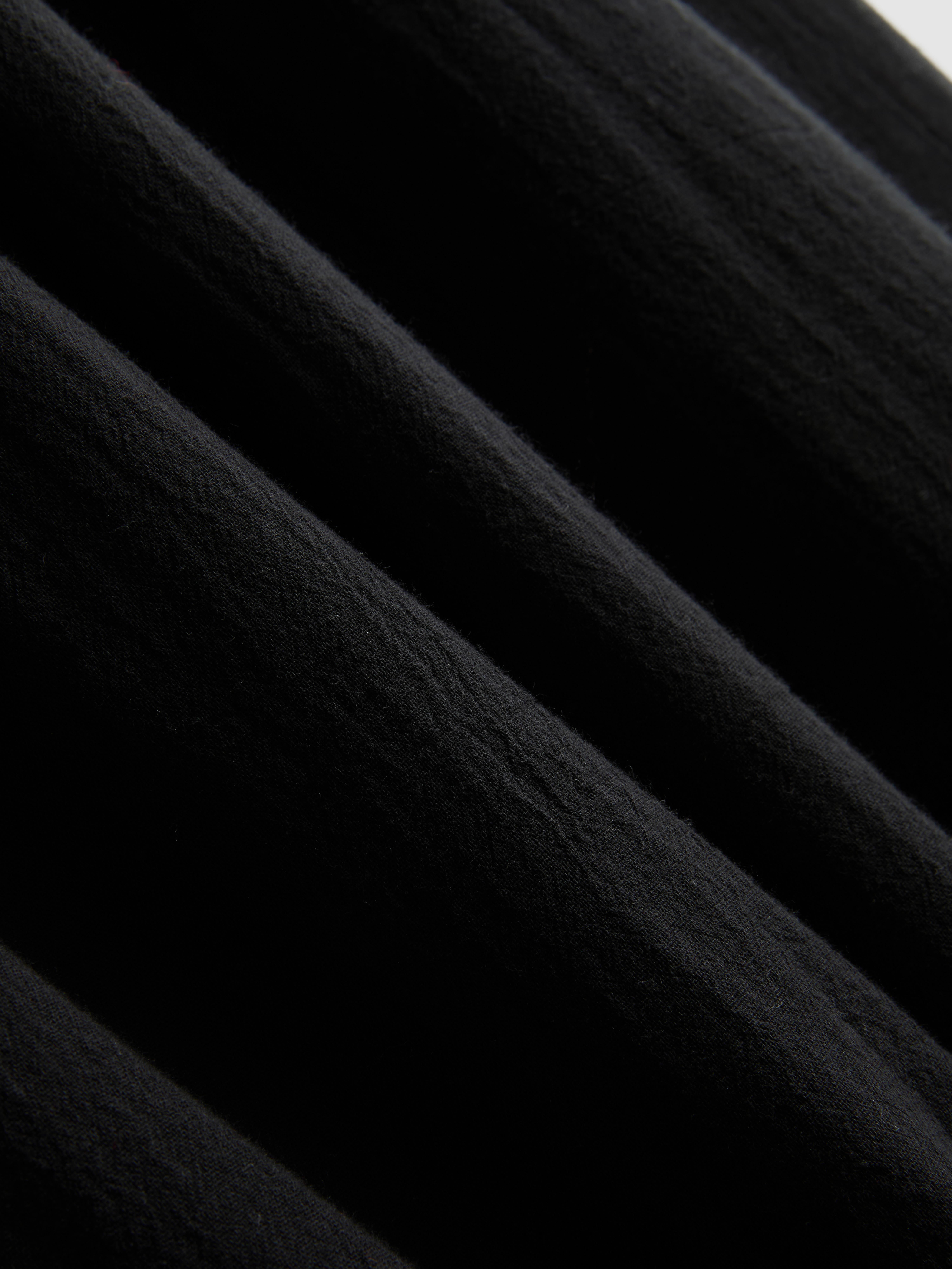 Women's Cotton Wide-Leg Drawstring Beach Pants