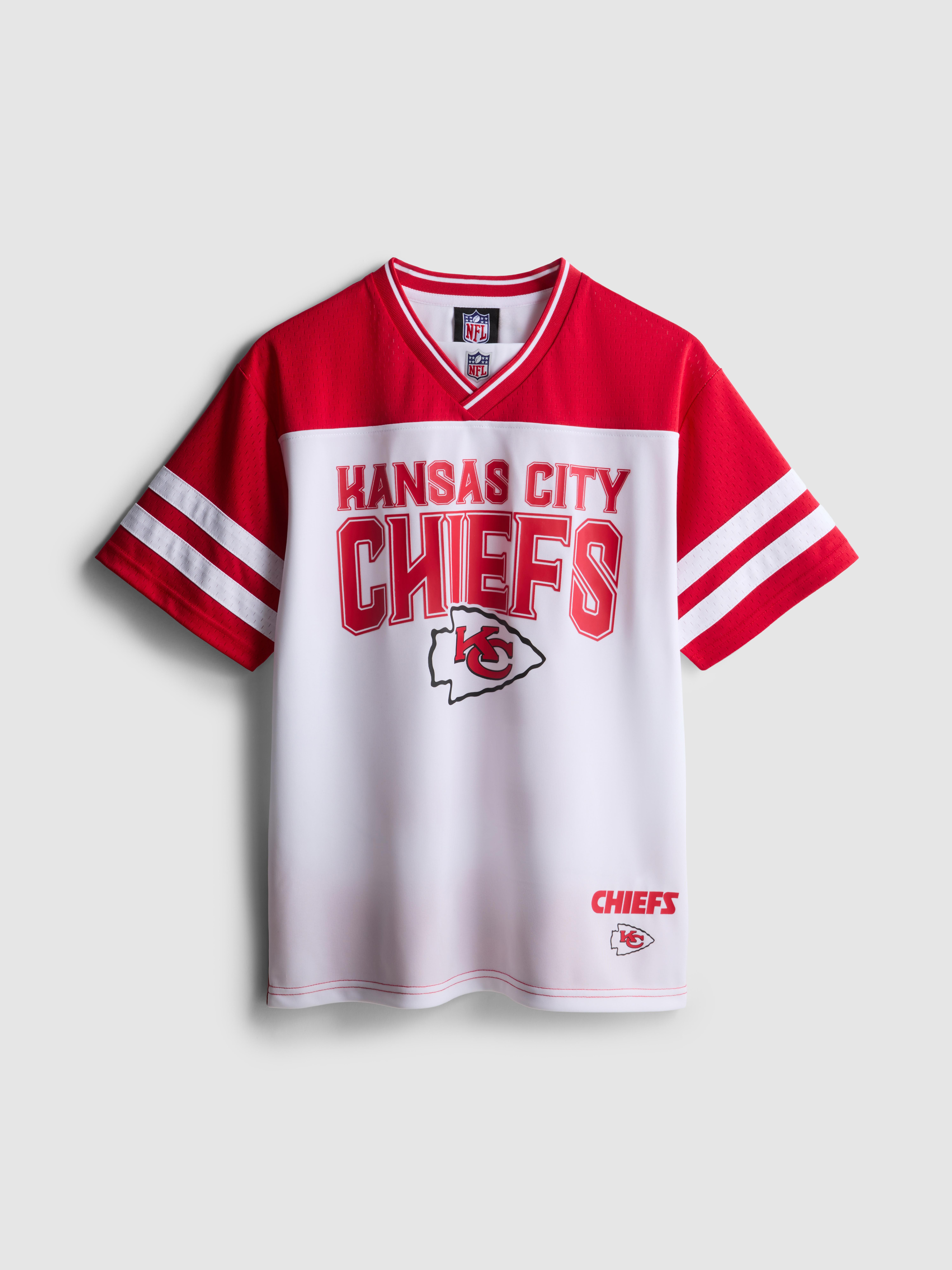 Boys Red 7-15yrs | NFL Kansas City Chiefs Mesh T-Shirt