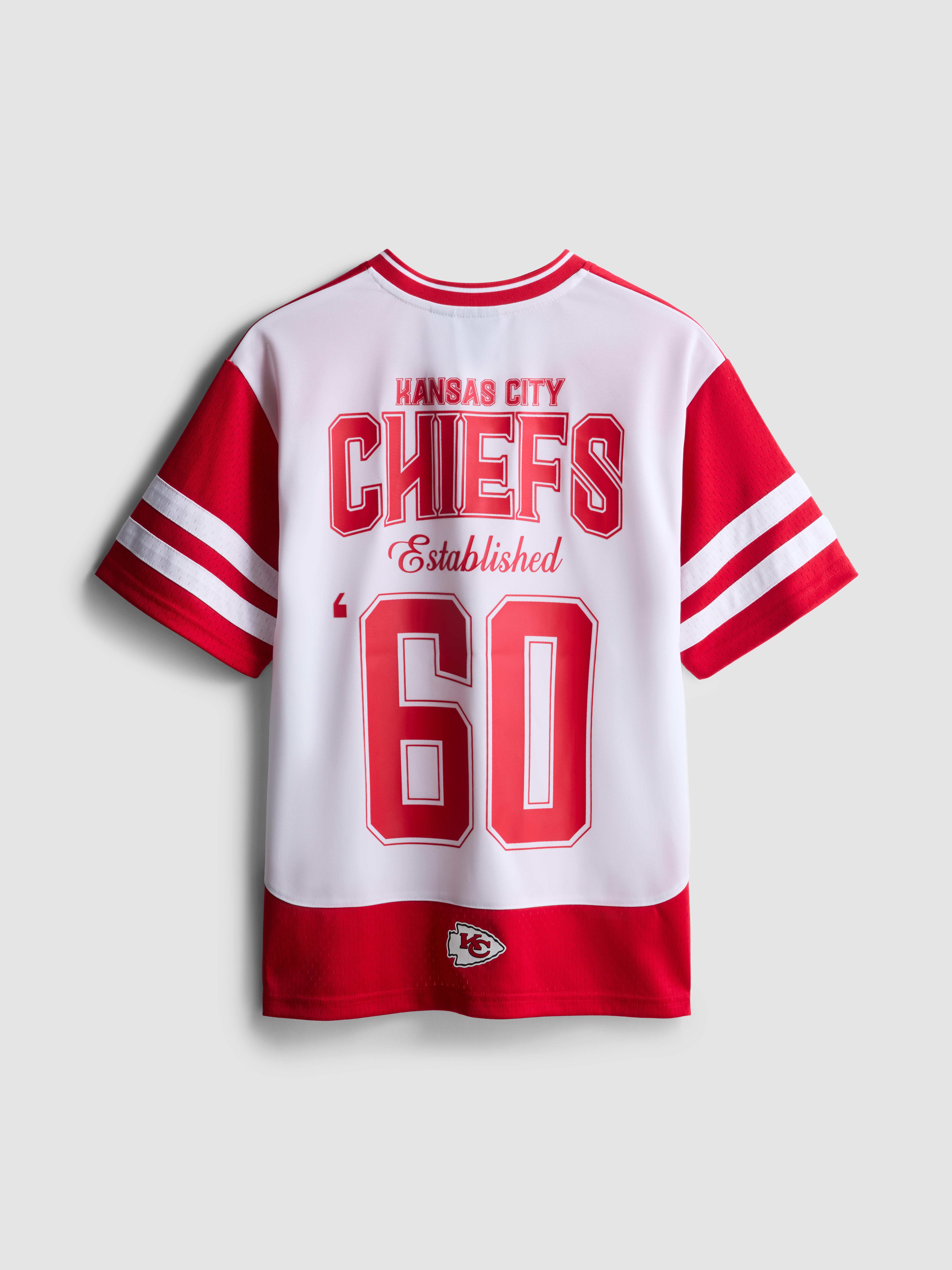 Boys Red 7-15yrs | NFL Kansas City Chiefs Mesh T-Shirt