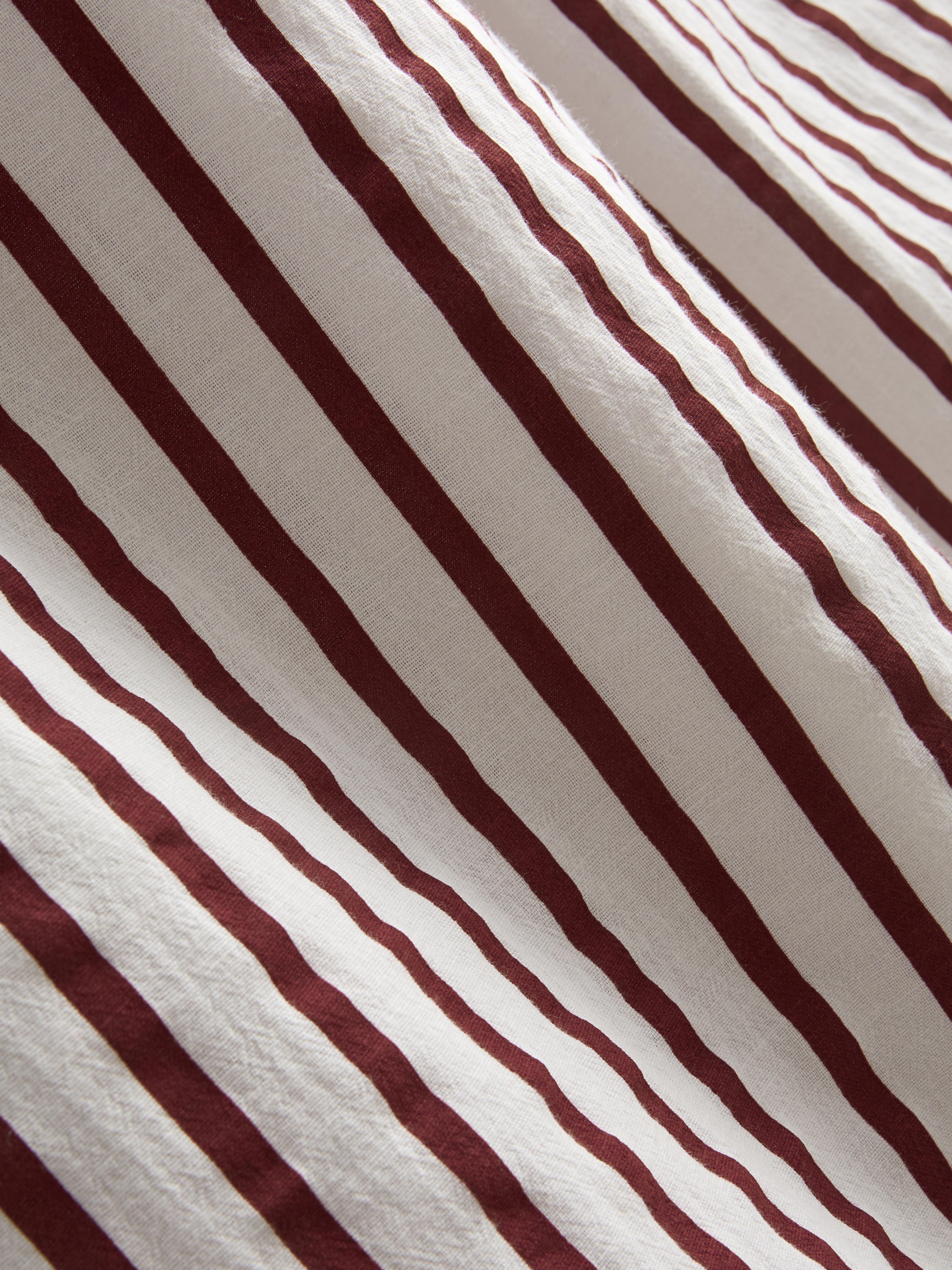 Printed Wide-Leg Beach Pants