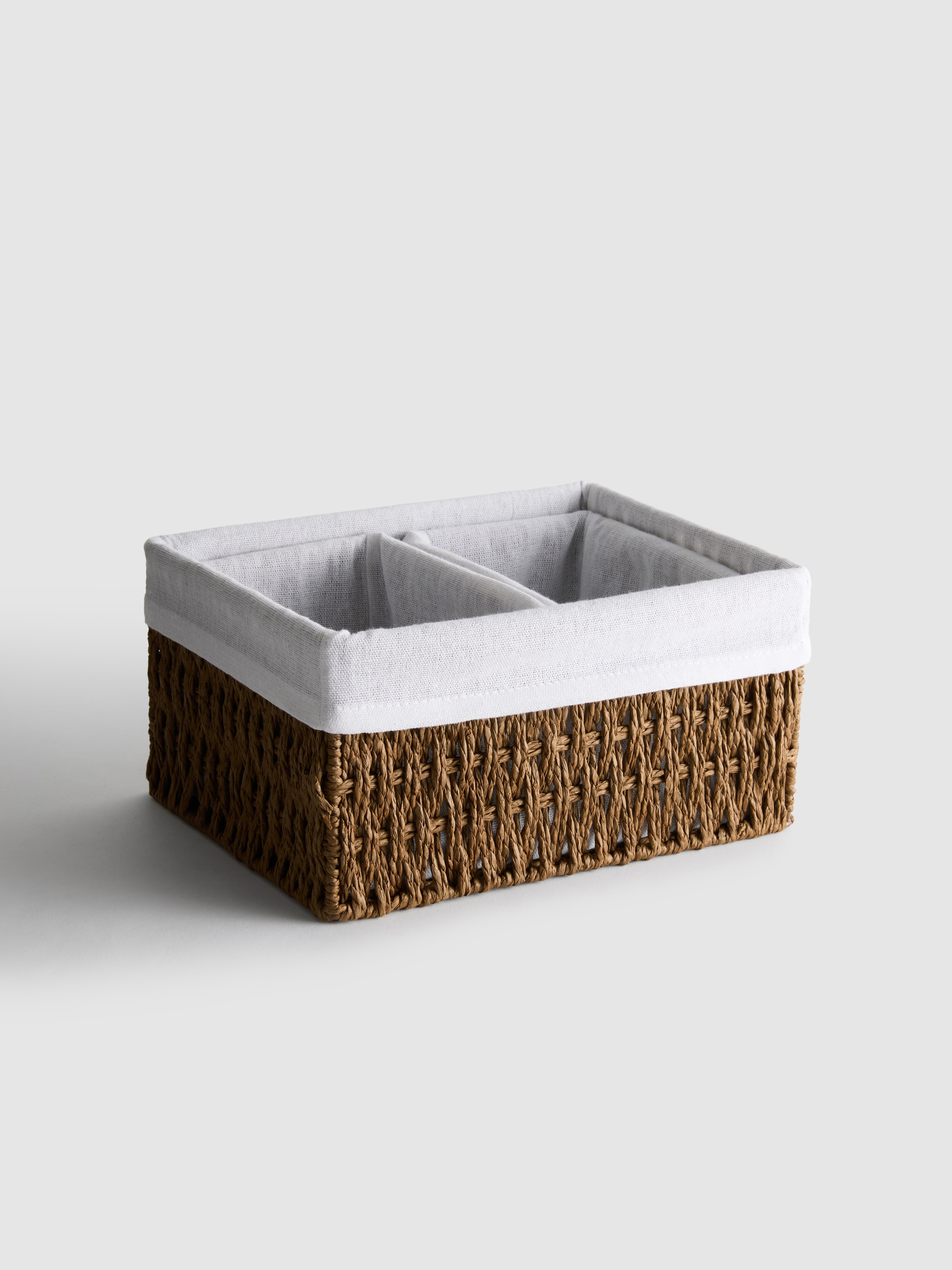 3pk Paper Rope Baskets