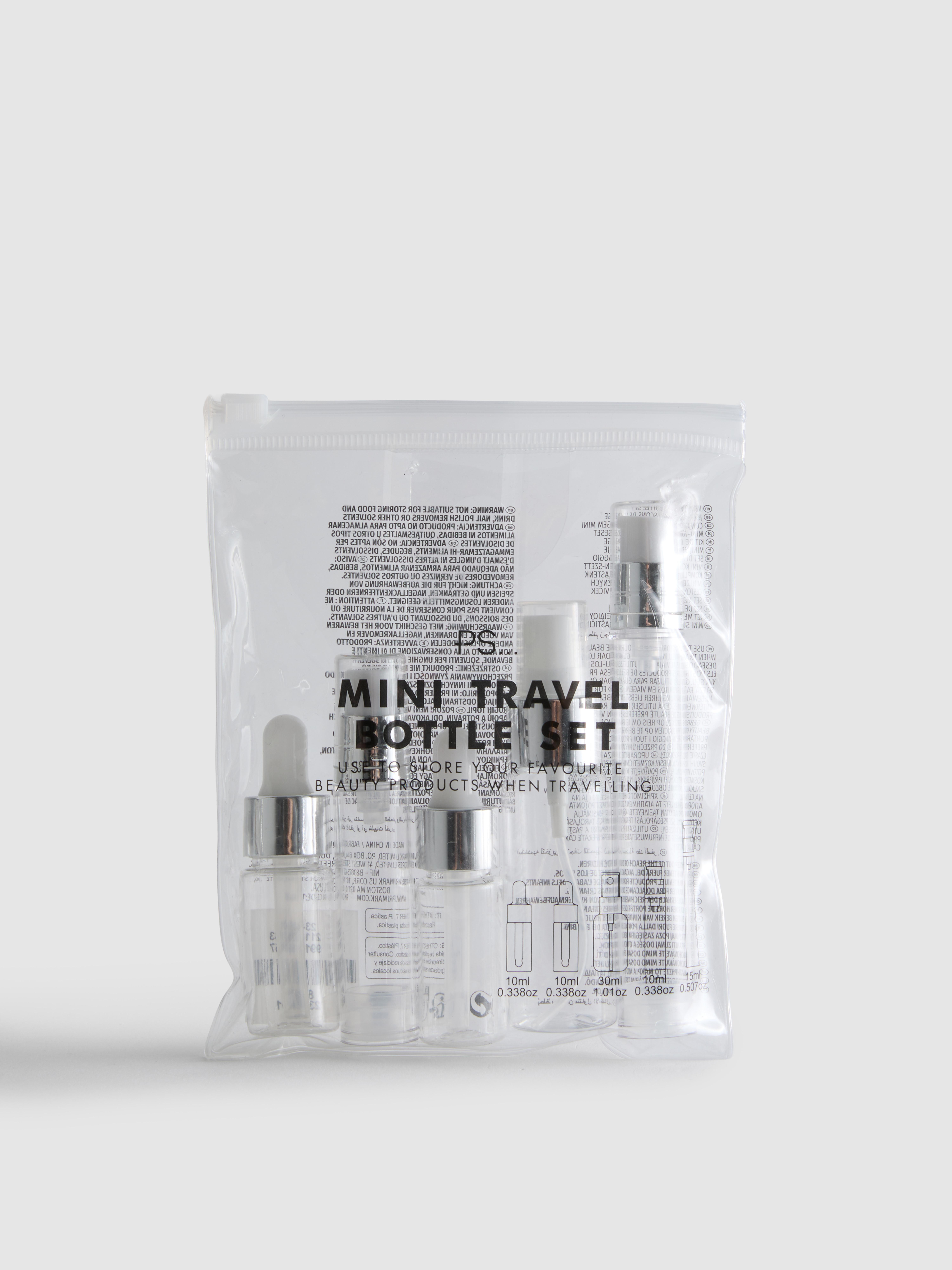 Mini Travel Bottle Set