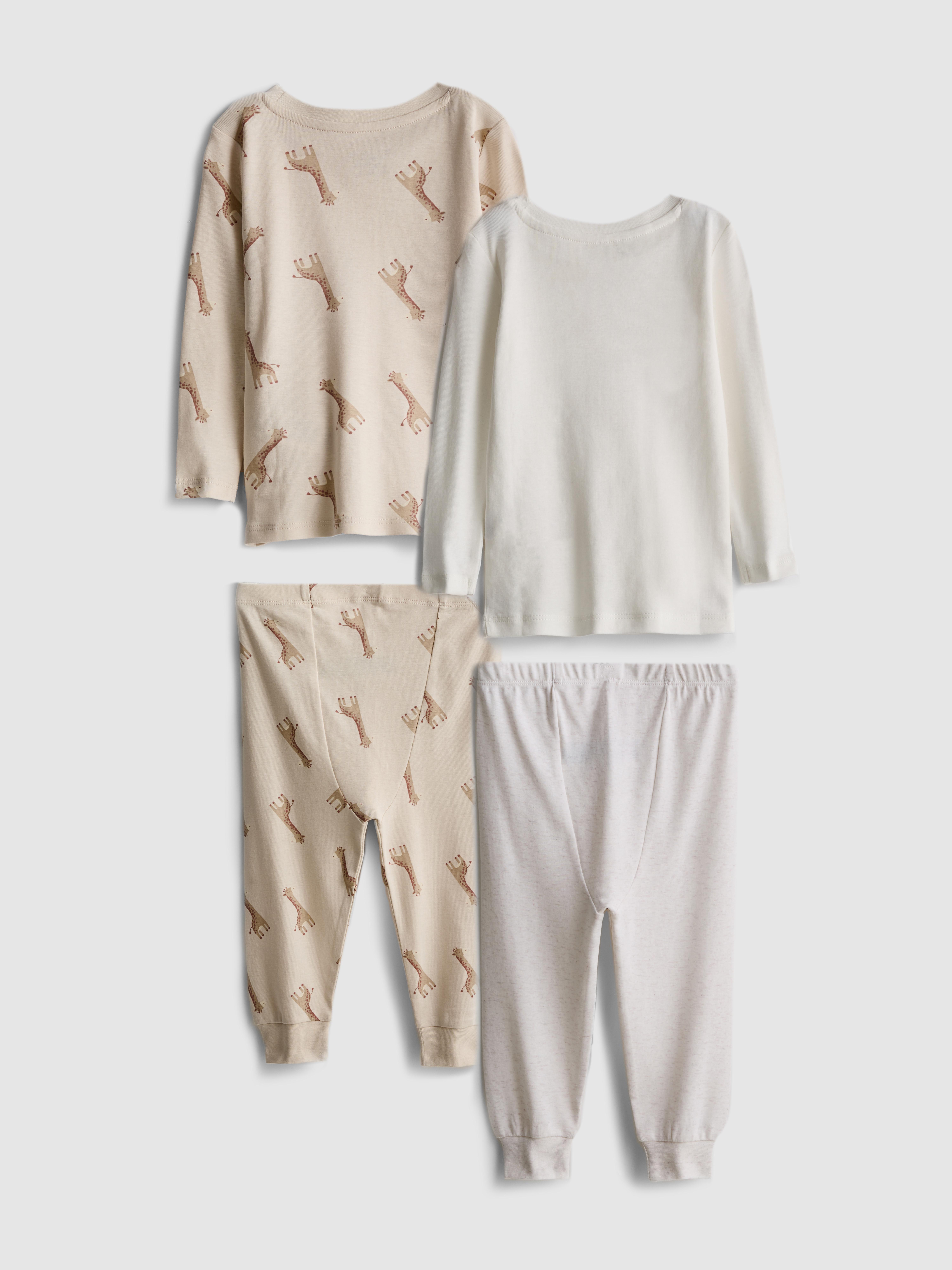 0-36mths | 2pk Giraffe Graphic Pajamas