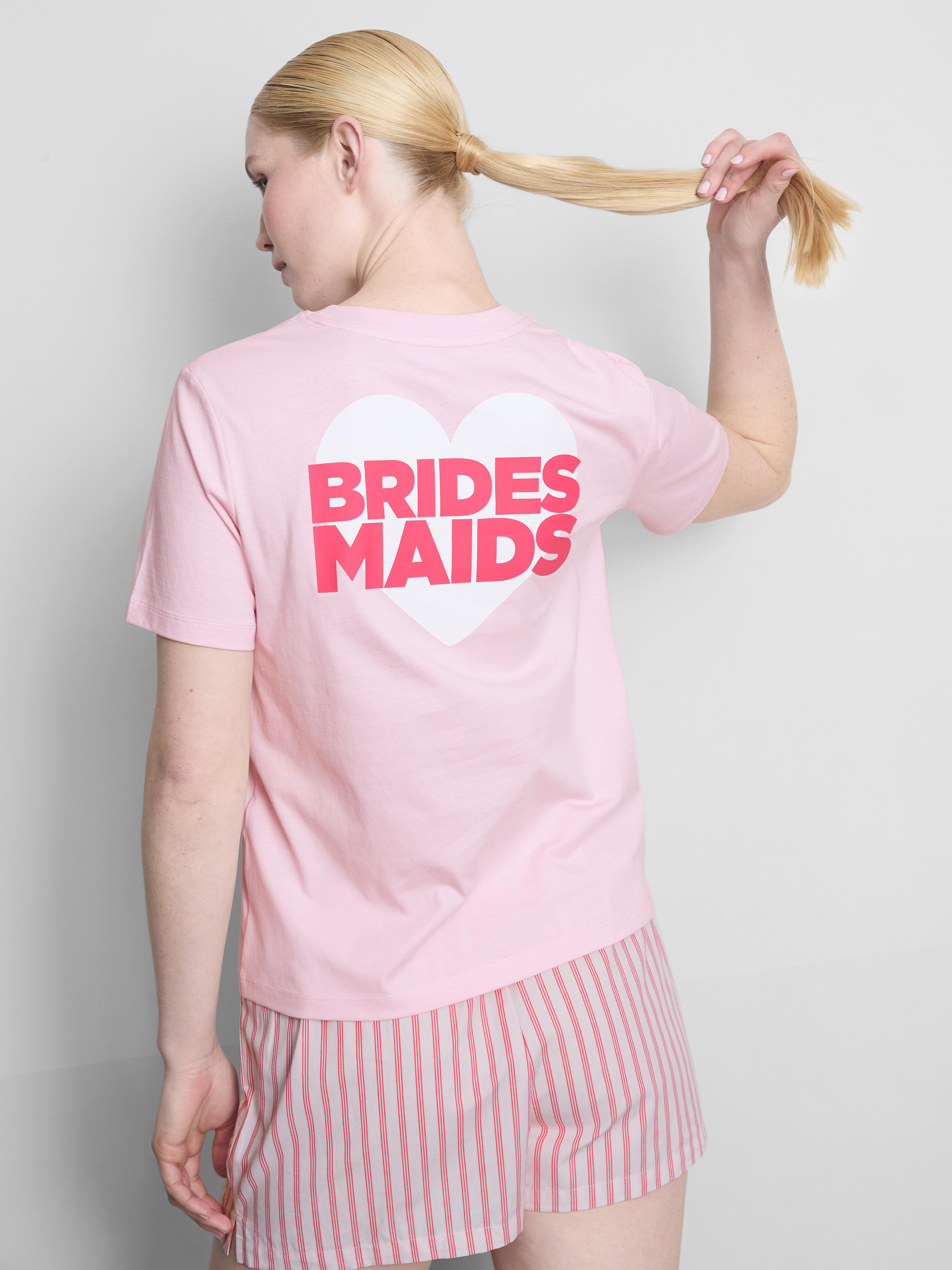 Bridesmaids Cotton Graphic Shorty Pajamas