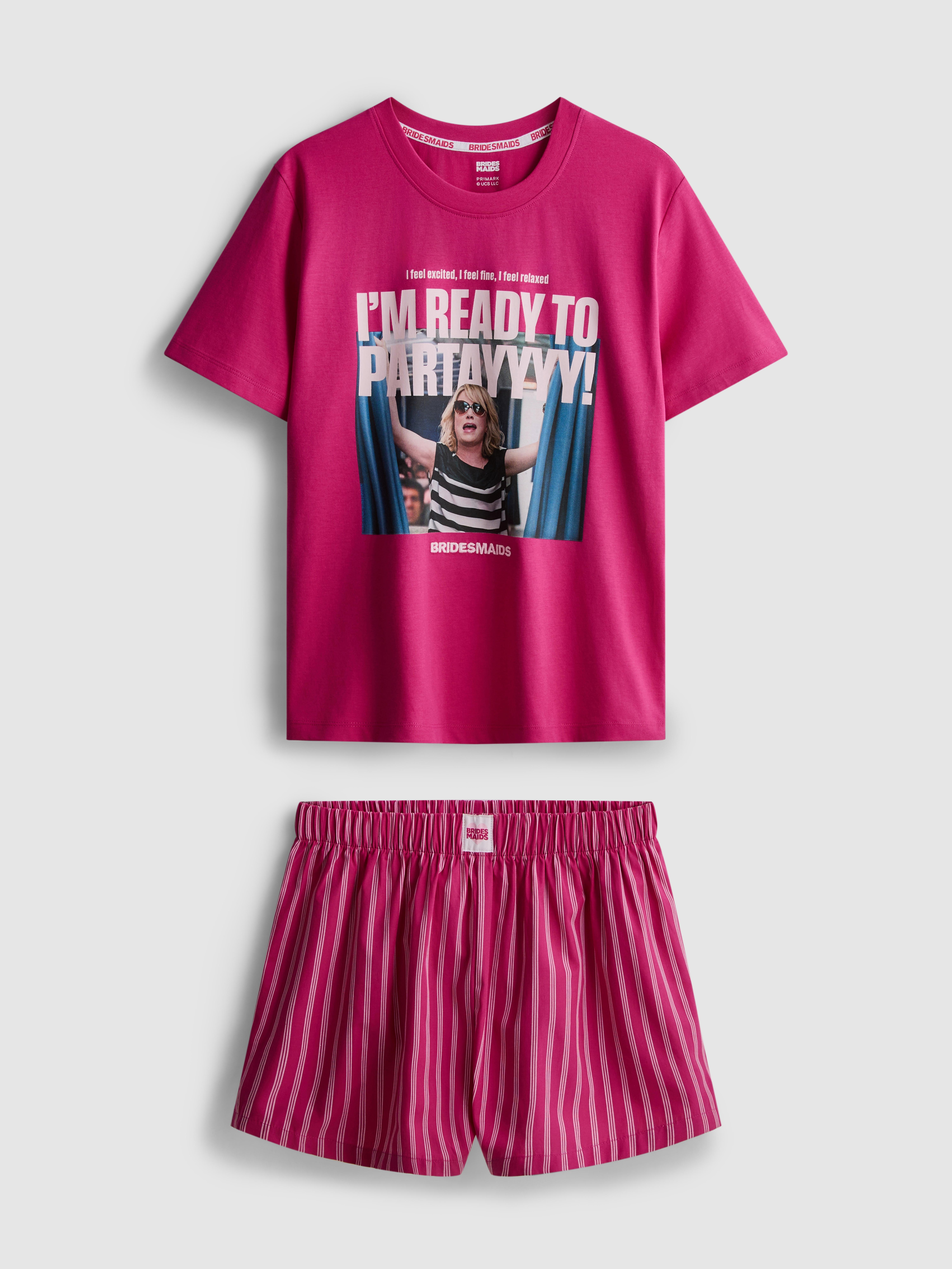 Bridesmaids Cotton Graphic Shorty Pyjamas