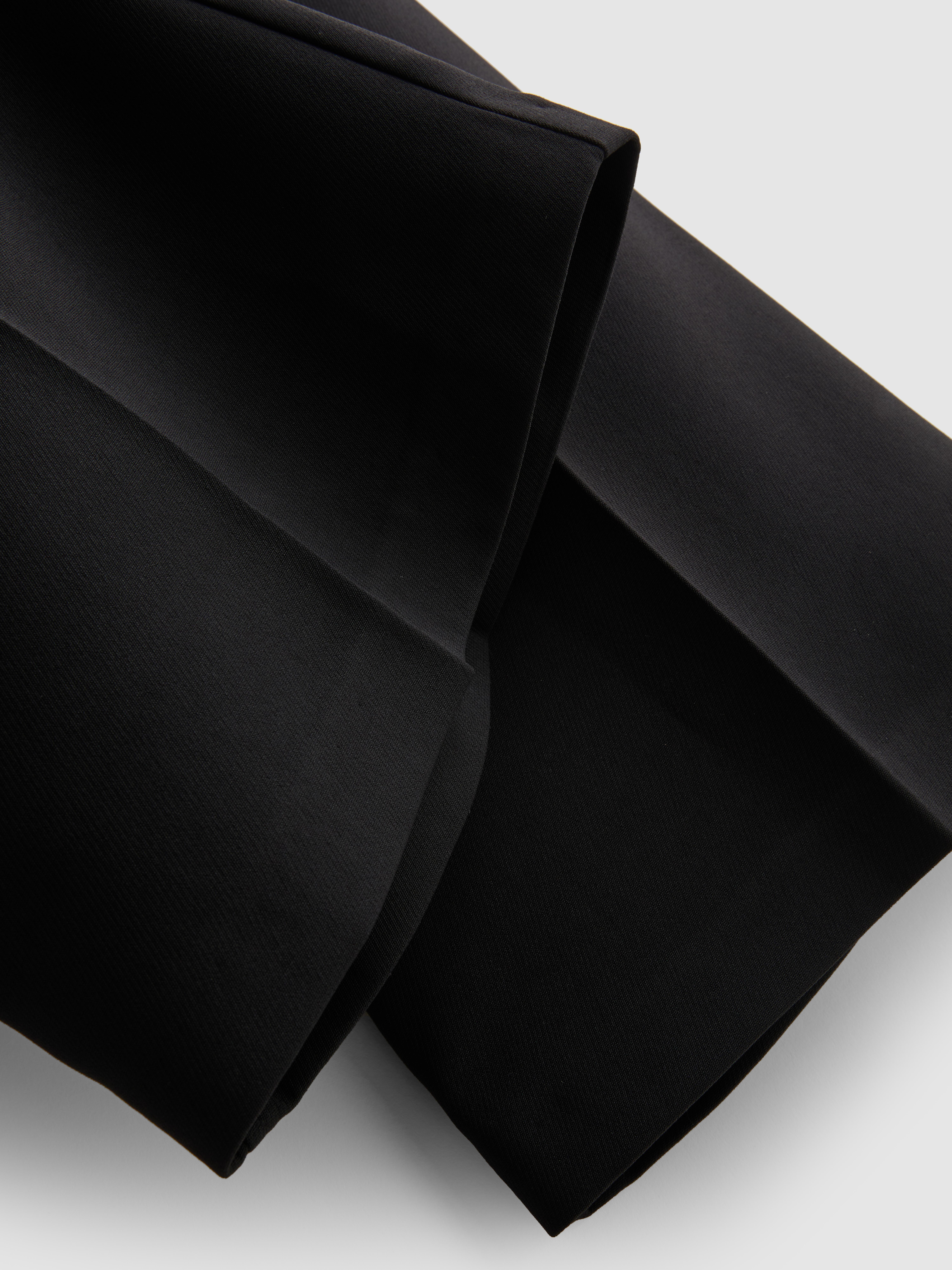 Women's Black Dressy Wide-Leg Pants