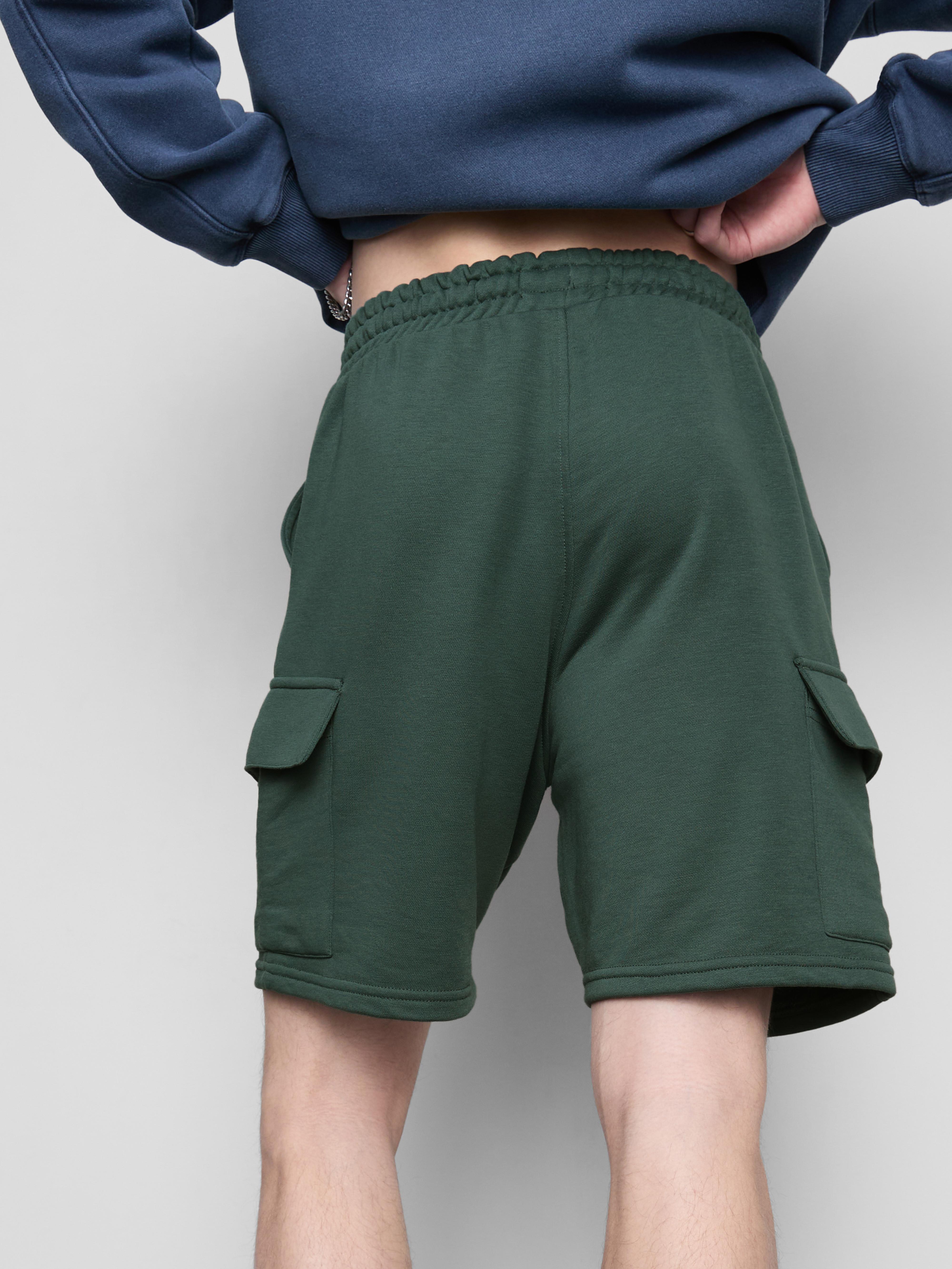 Drawstring Cargo Shorts