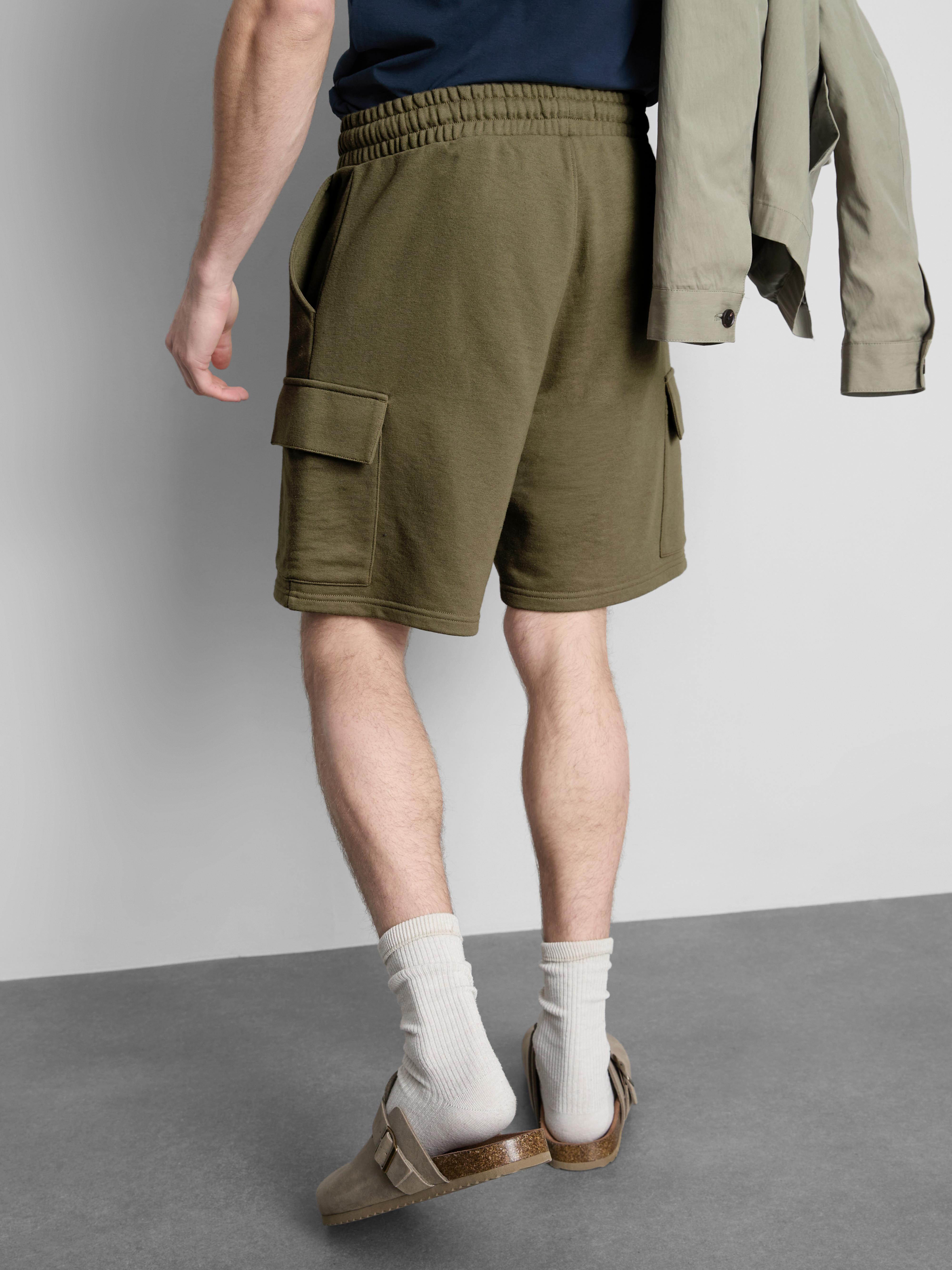Drawstring Cargo Shorts